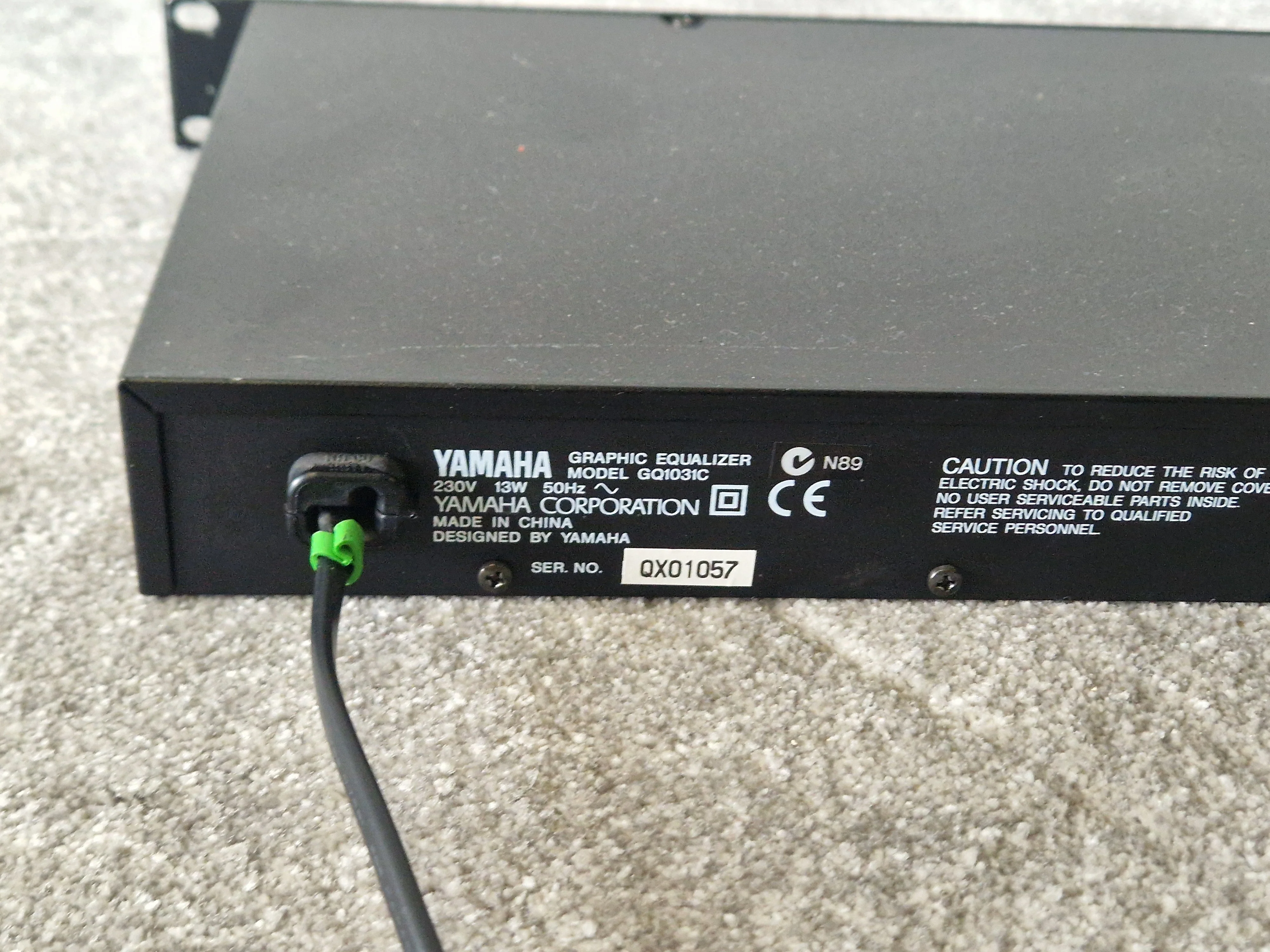Yamaha GQ1031C Graphic Equaliser – 31-Band EQ & Rack-Mount Design – Good - Image 10