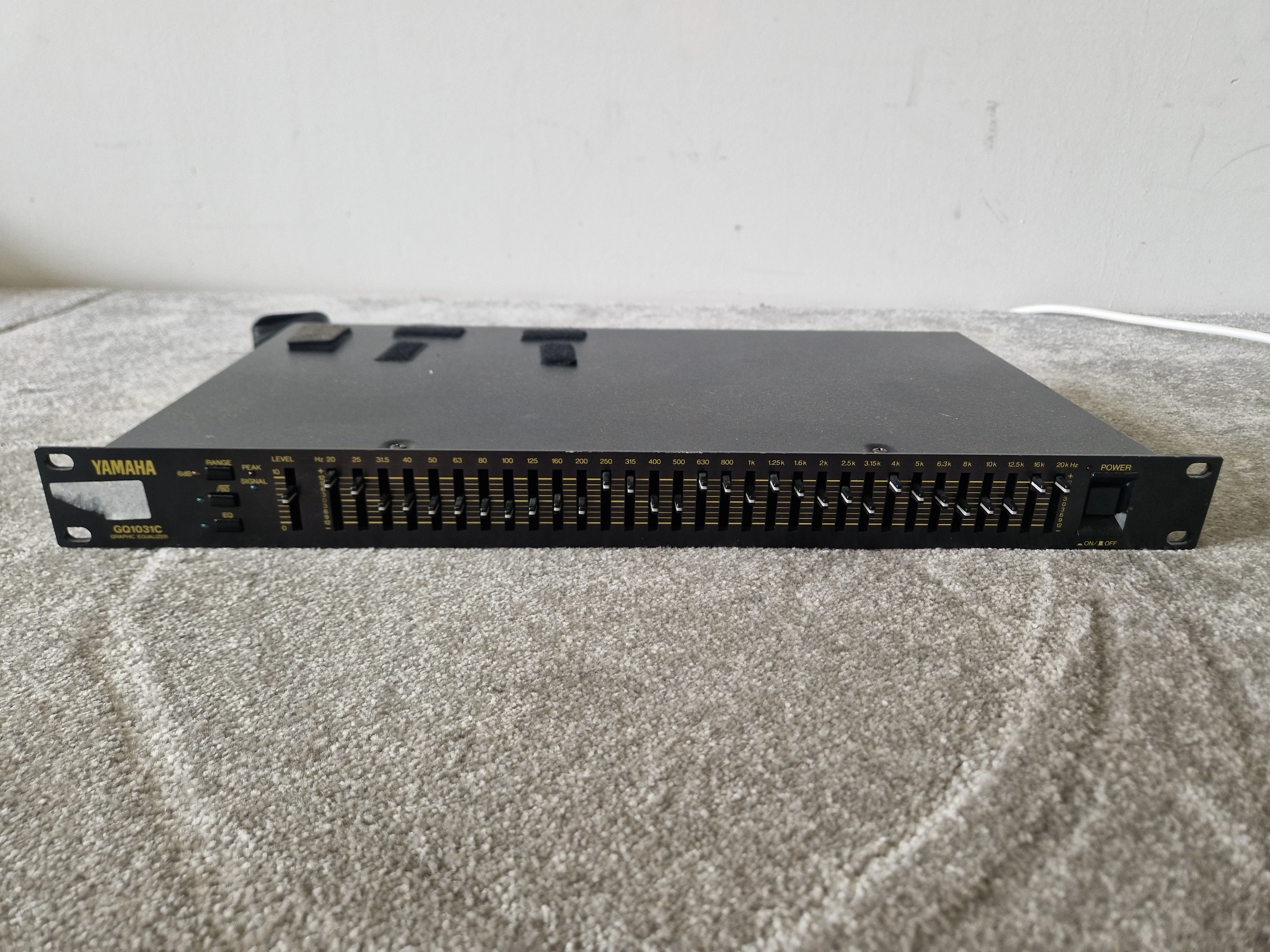 Yamaha GQ1031C Graphic Equaliser – 31-Band EQ & Rack-Mount Design – Good - Image 2