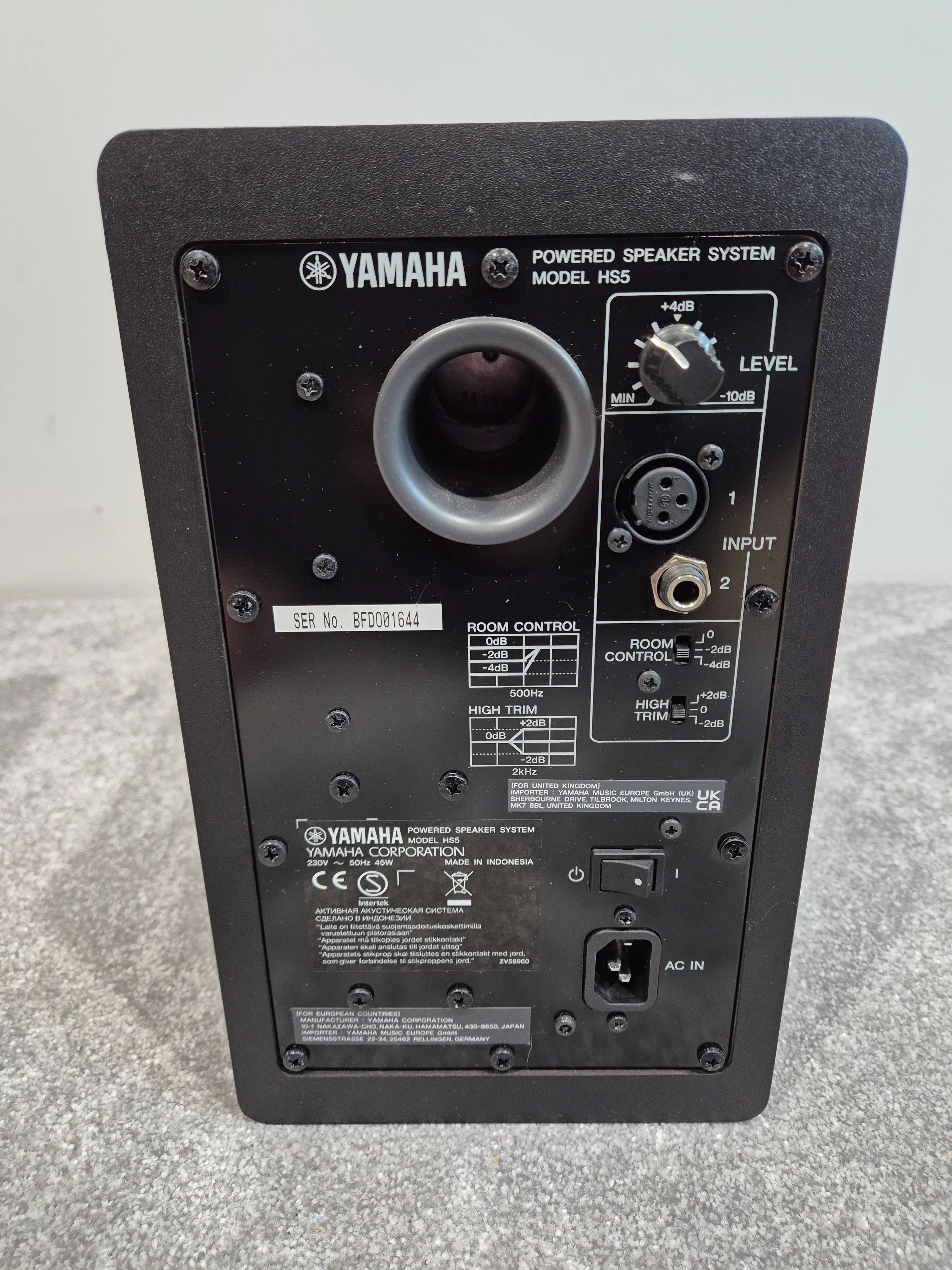 Yamaha HS5 - Powered Studio Monitor Speaker - Pair - Image 10