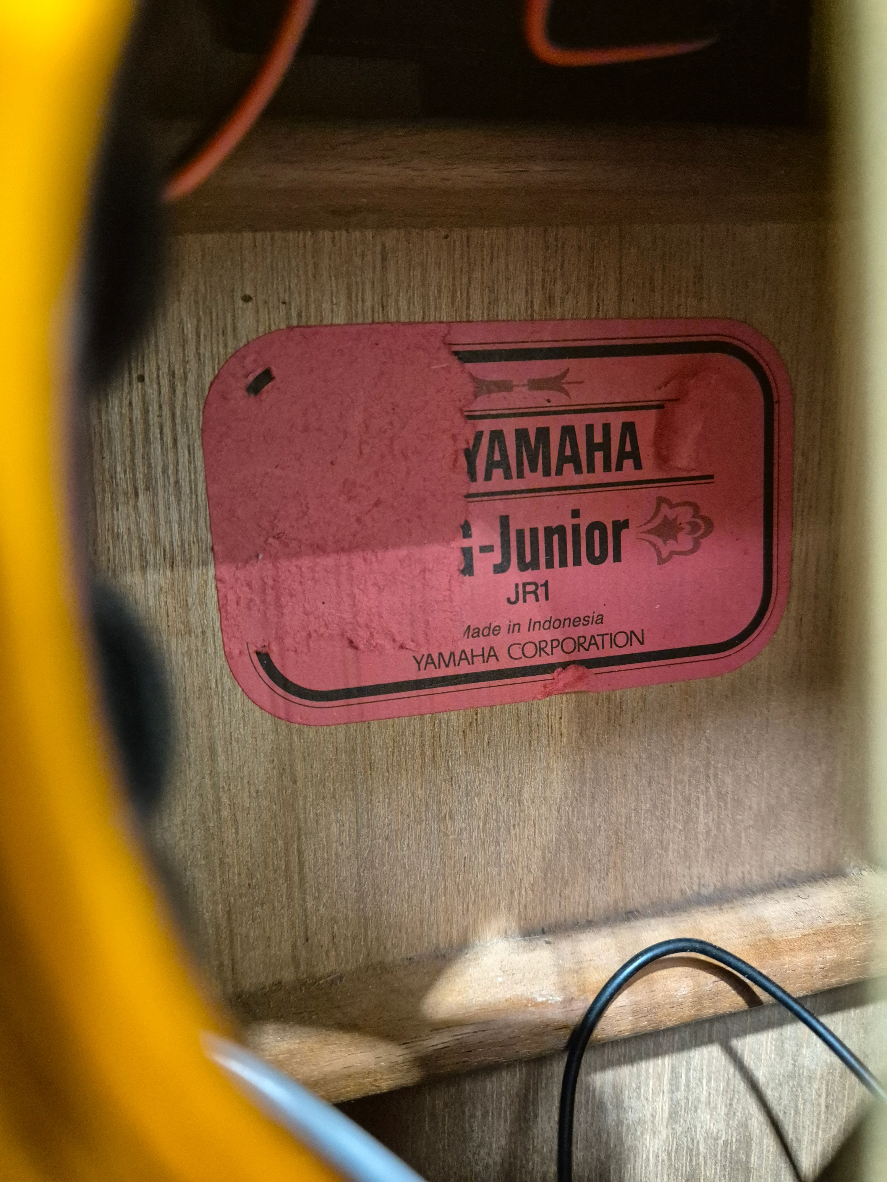 Yamaha JR1 - Compact 3/4 Size Steel-Strung Acoustic Guitar Electro Converted - Image 4