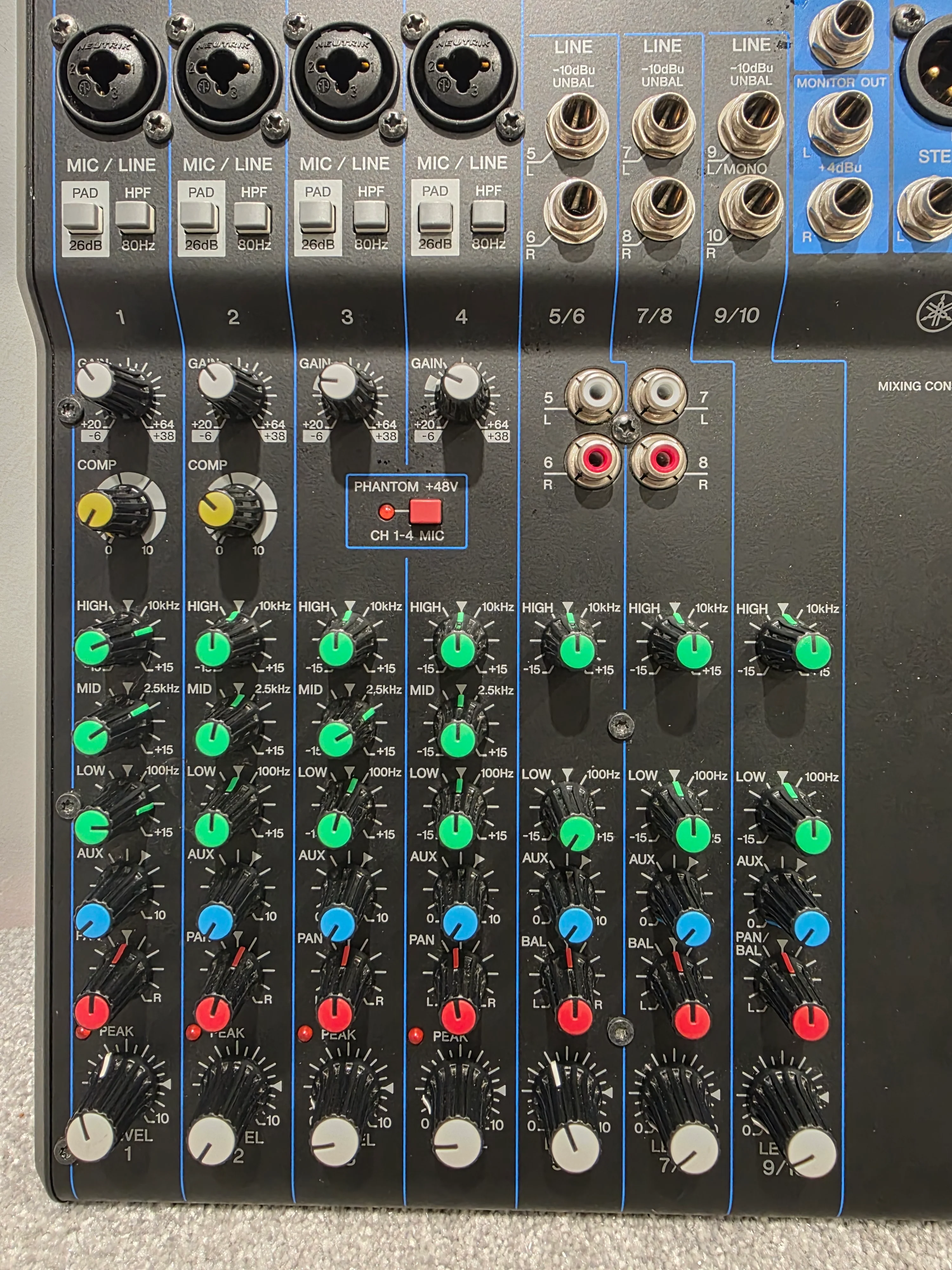 Yamaha MG10 - Mixing Console - Good - Image 2