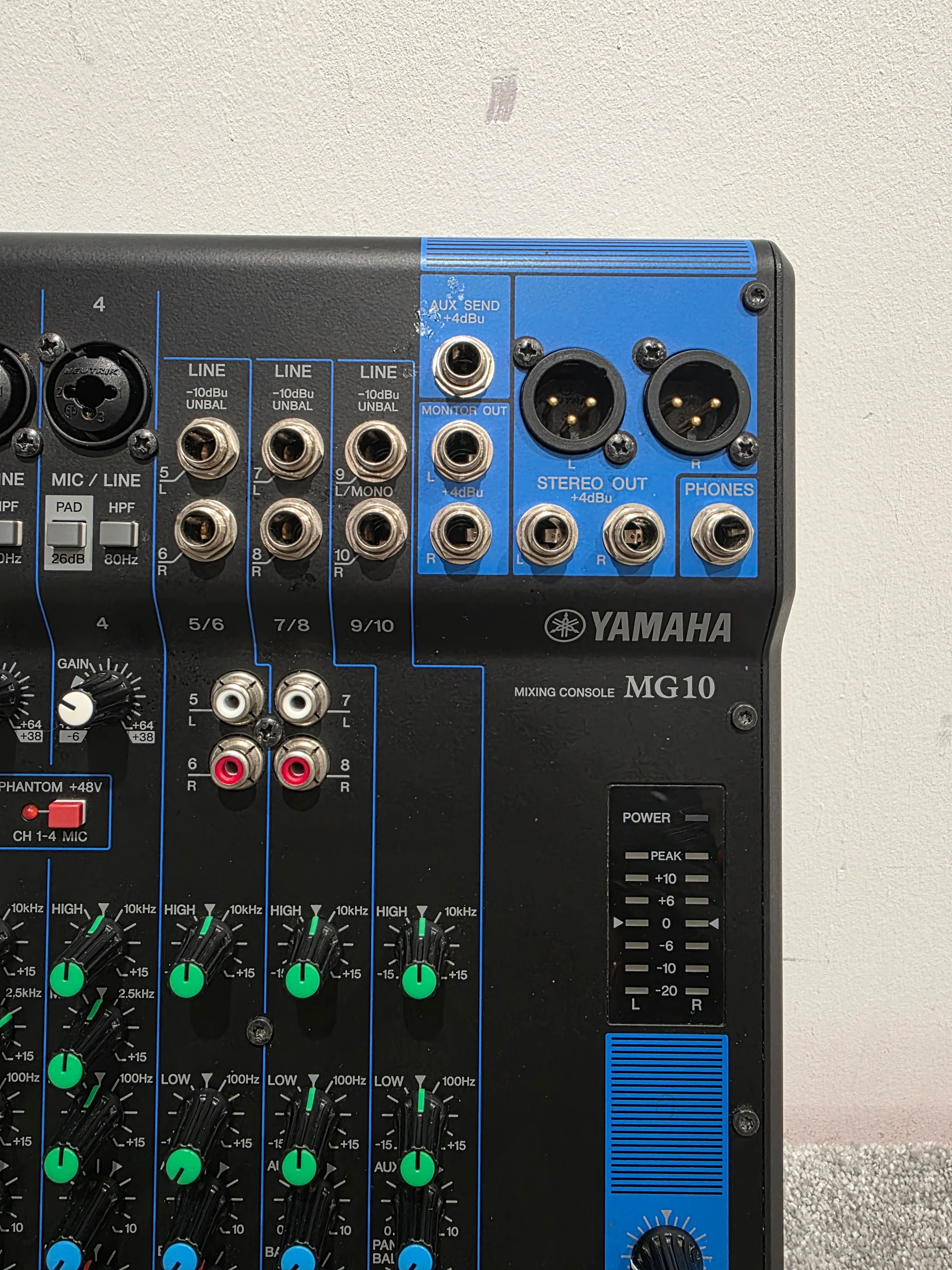 Yamaha MG10 - Mixing Console - Good - Image 4