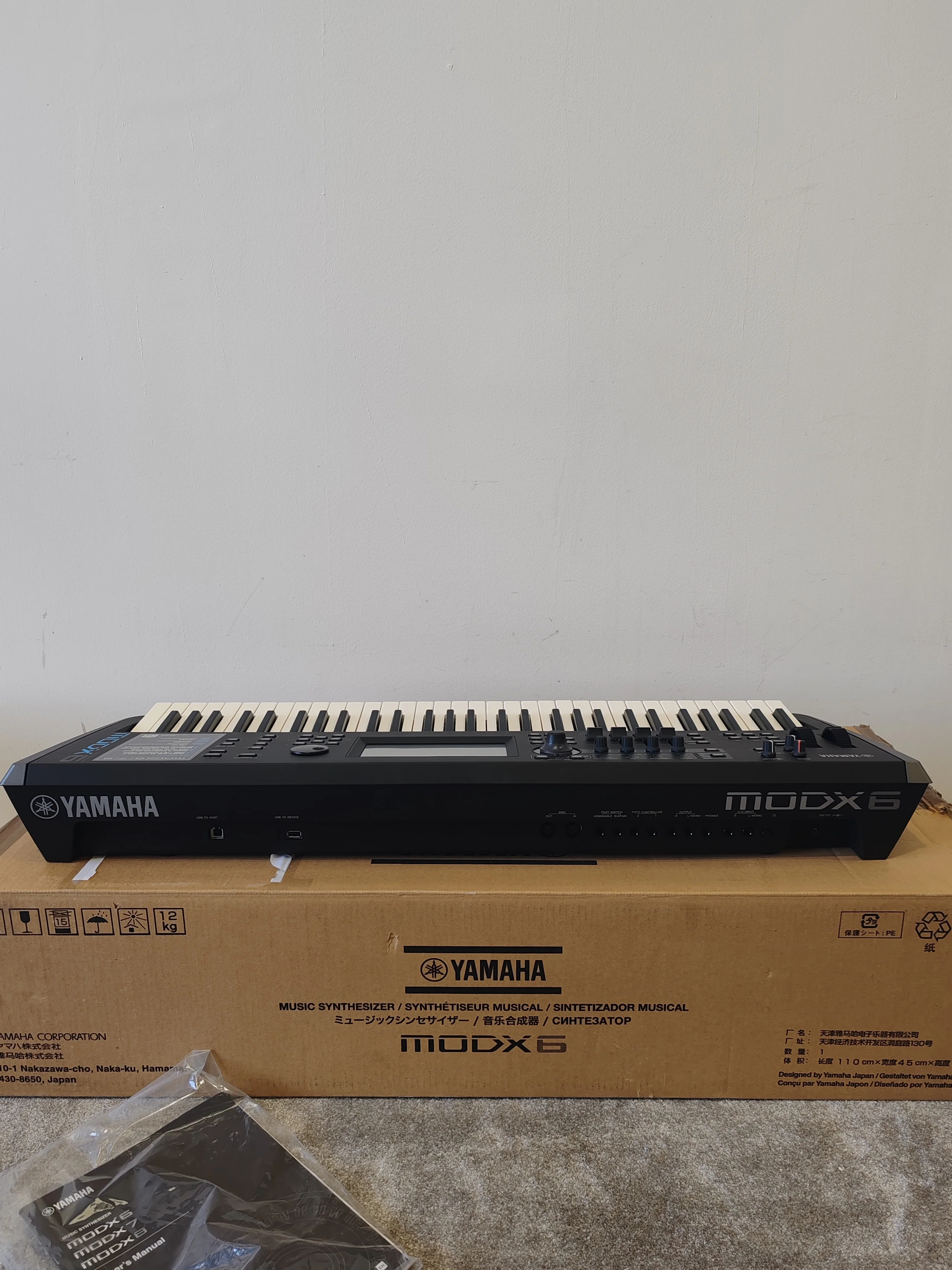 Yamaha MODX6 Synthesizer – AWM2 & FM-X Engines – Mint w/ Manual, Power Supply & Original Box - Image 11