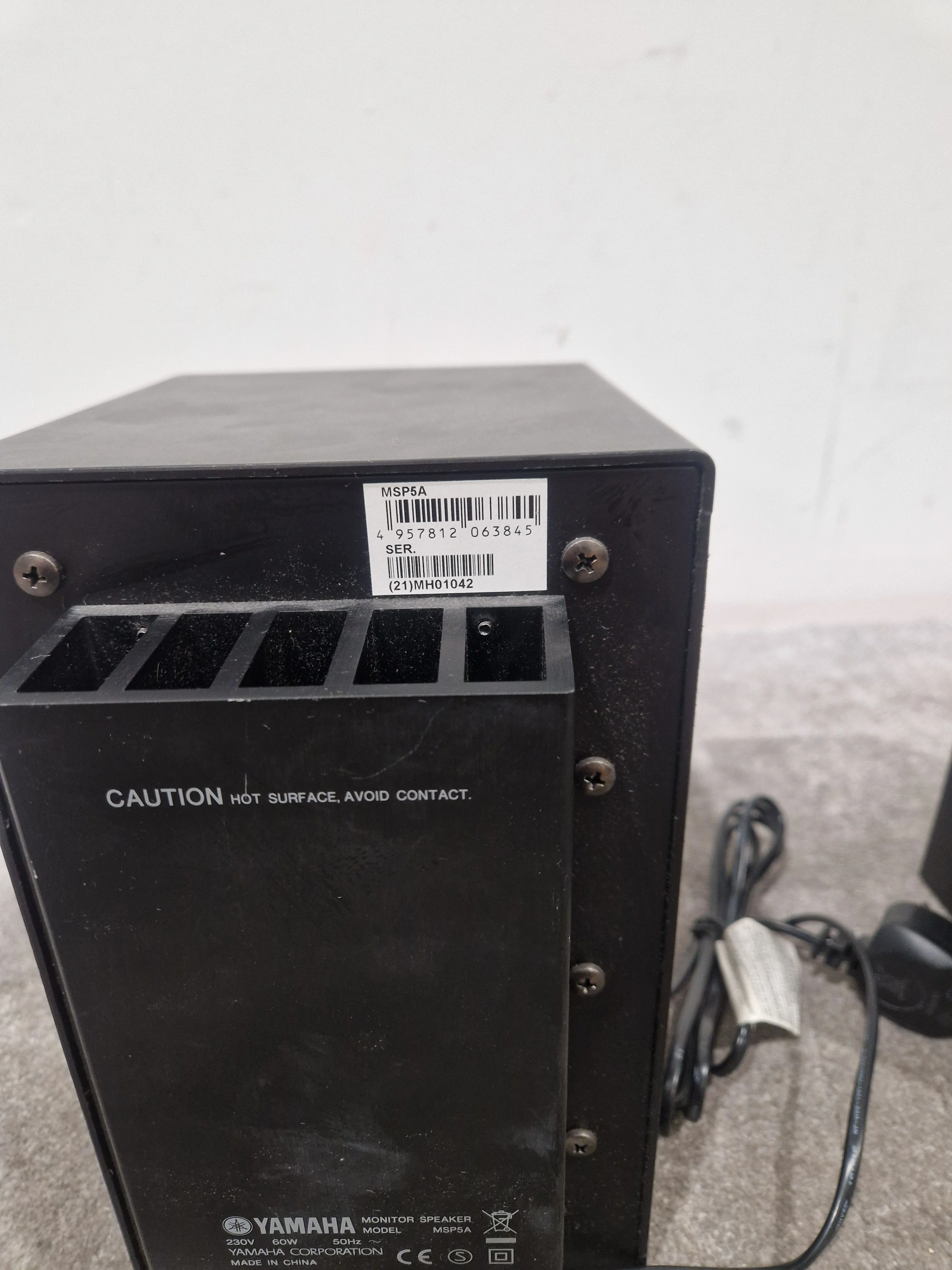 Yamaha MSP5A Speaker Pair - Professional Studio Monitors - Excellent w/ Power Supply - Image 7