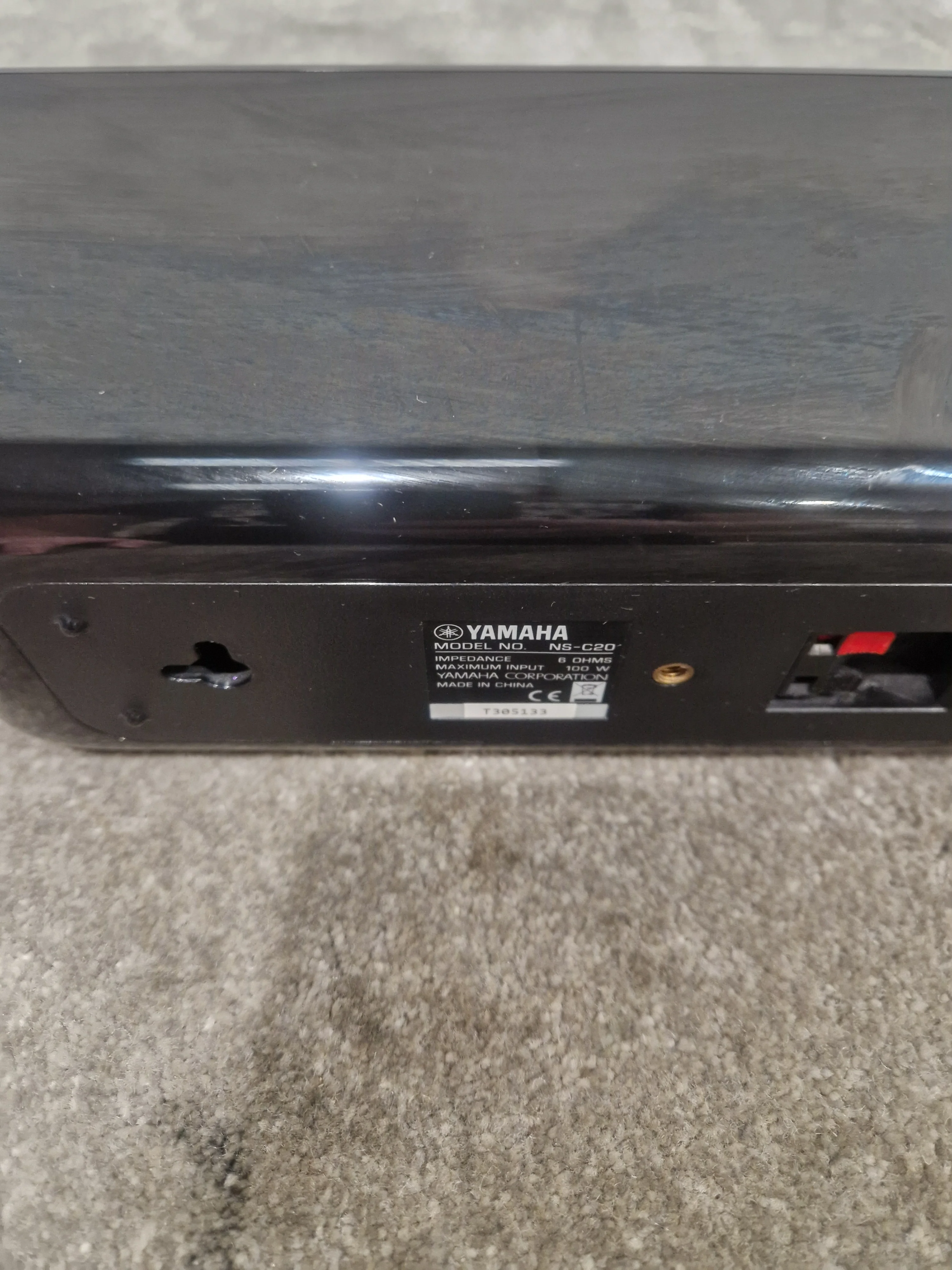 Yamaha NS-C20 - Sound Bar - Black - Excellent - Image 5