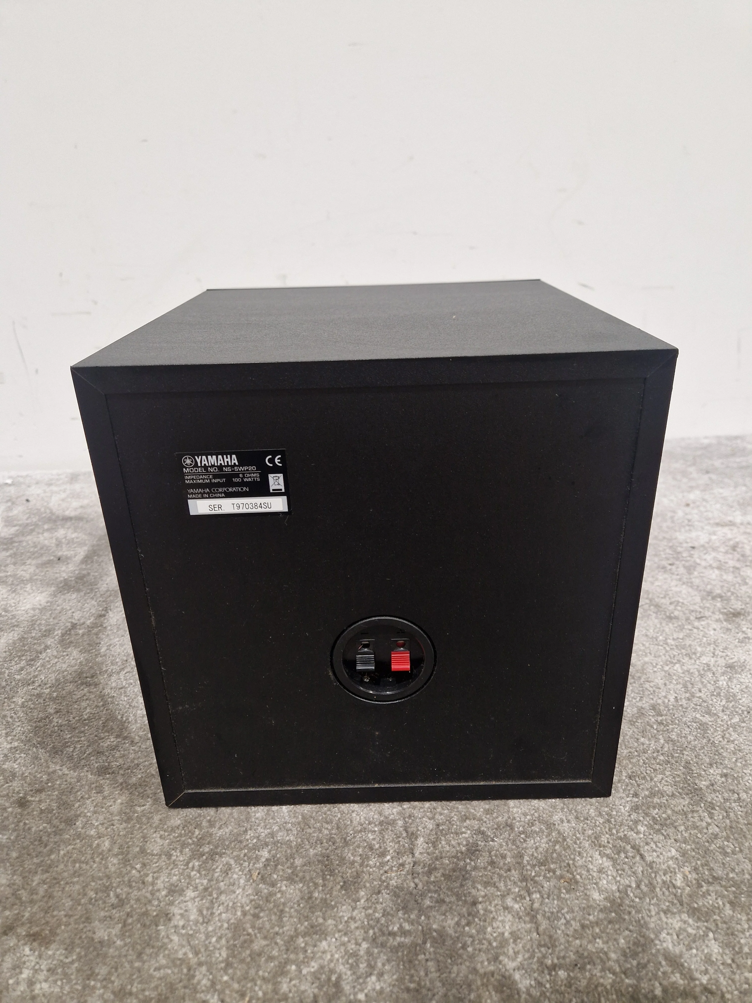 Yamaha NS-SWP20 - Passive Subwoofer - Black - Excellent - Image 5