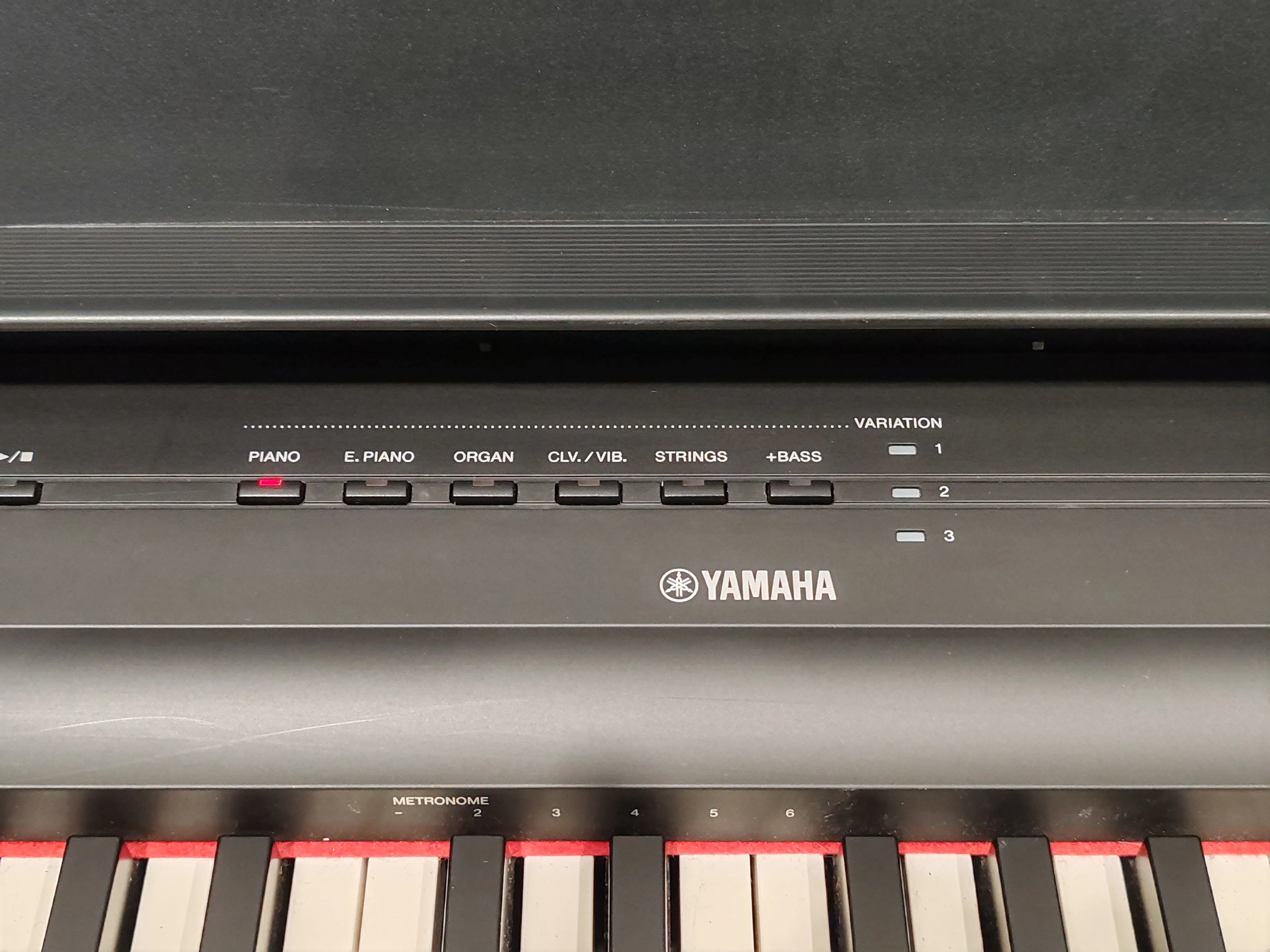 Yamaha P-125 88 Weighted Key Digital Piano w/ Sustain Pedal and Power Adapter - Image 6