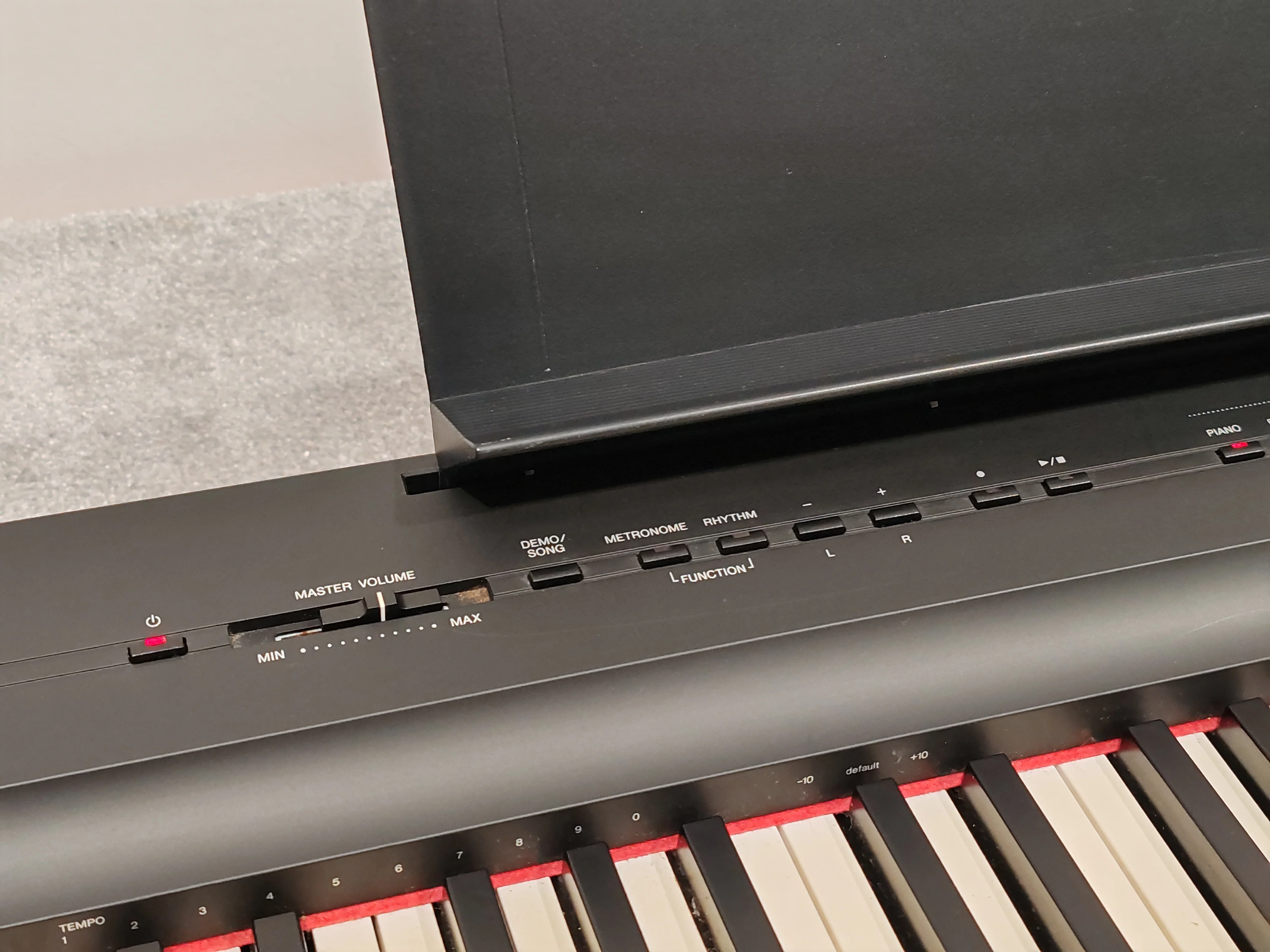 Yamaha P-125 88 Weighted Key Digital Piano w/ Sustain Pedal and Power Adapter - Image 7