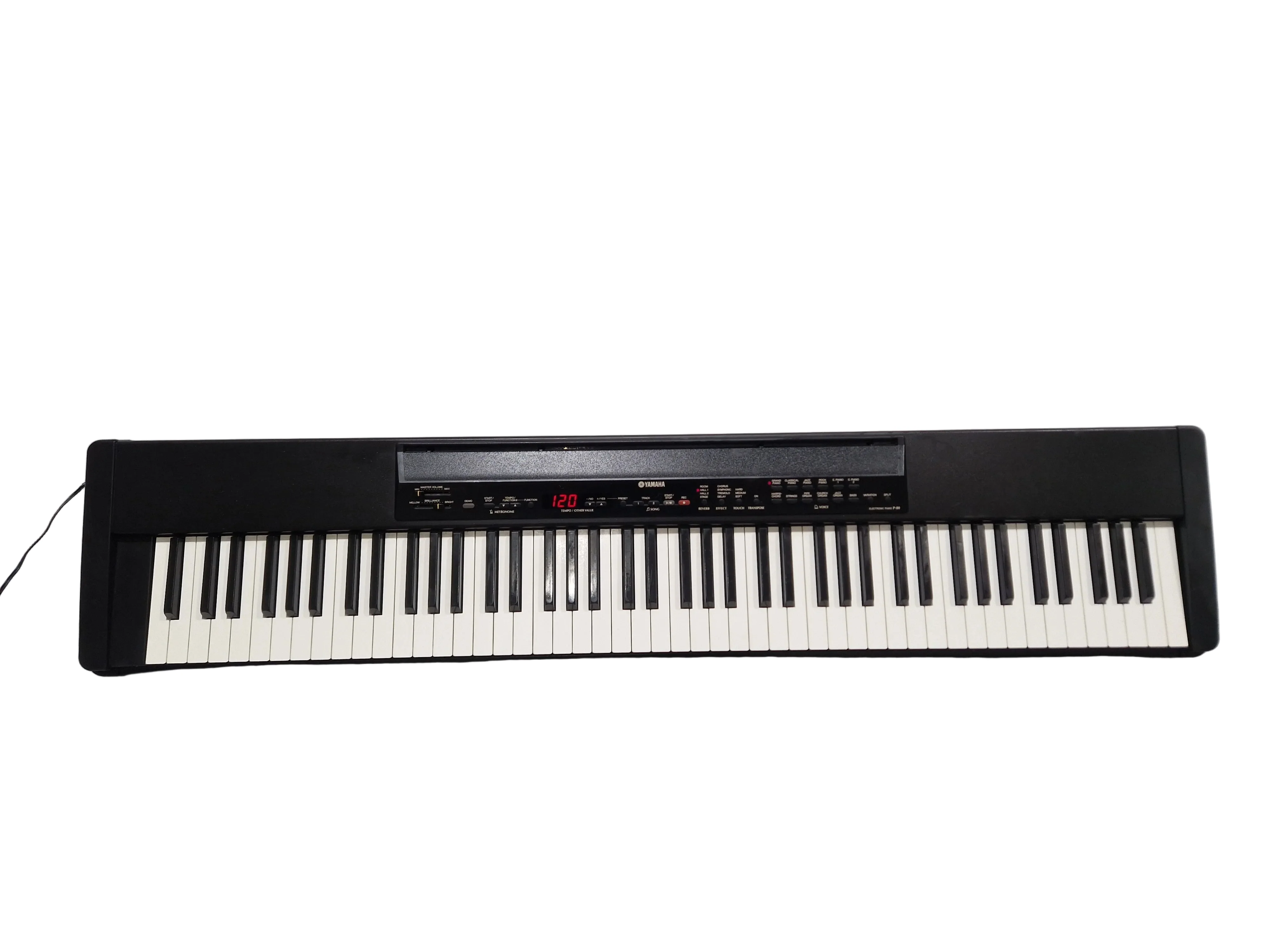 Yamaha P-80 - Electronic Piano - Black - Excellent w/ Power Supply, Original Box & Manuals