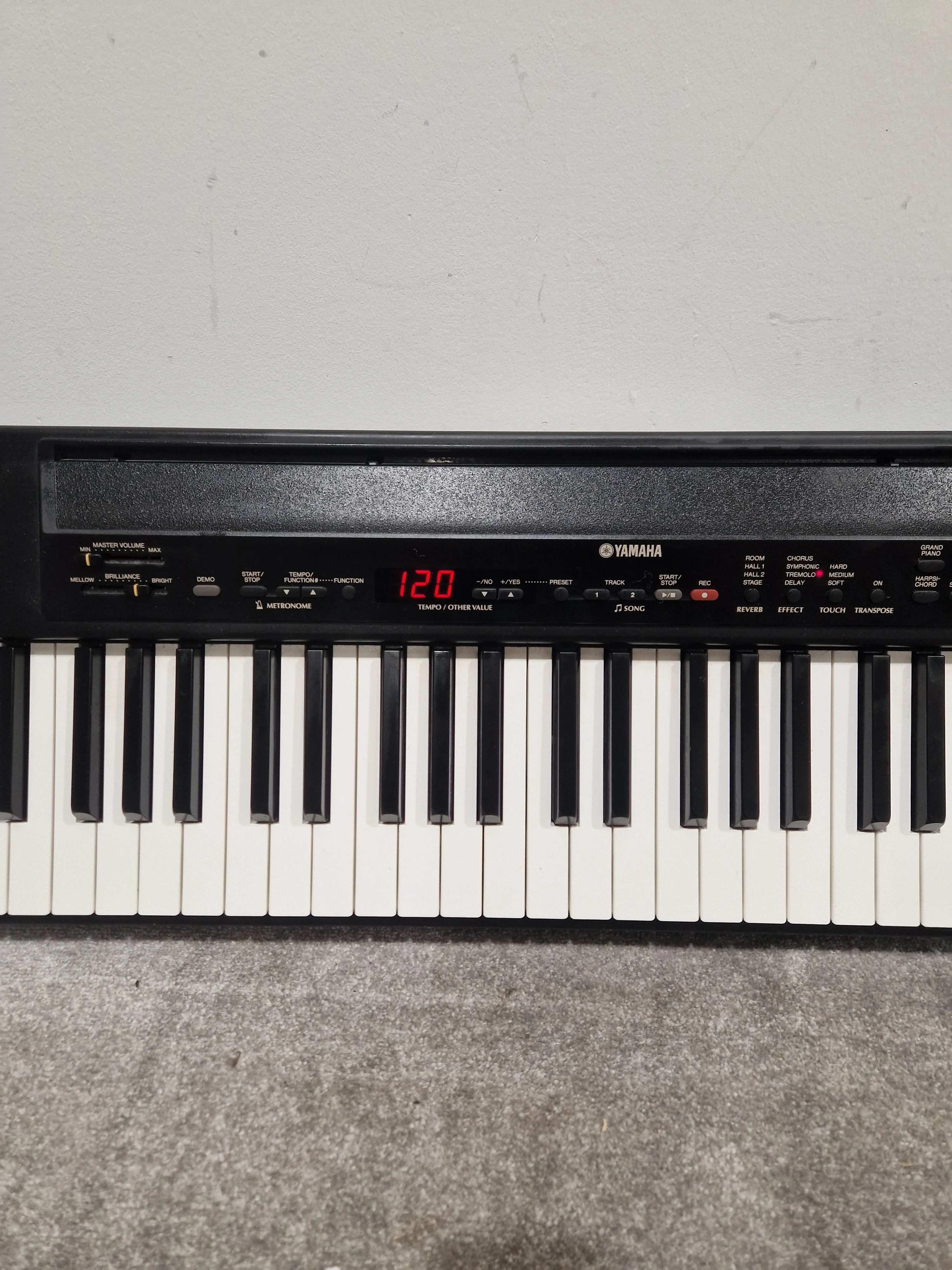 Yamaha P-80 - Electronic Piano - Black - Excellent w/ Power Supply, Original Box & Manuals - Image 3
