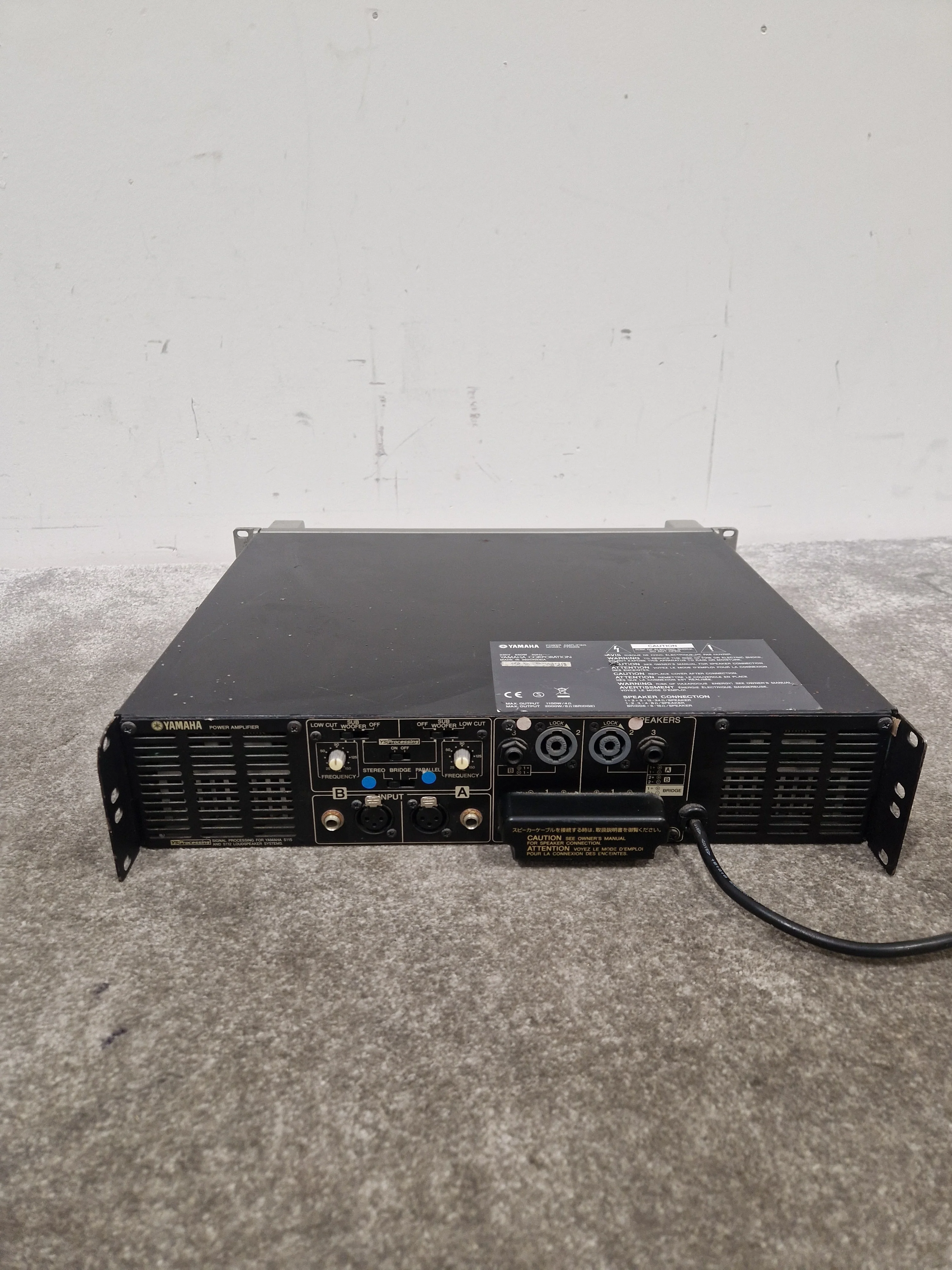 Yamaha P7000S - 700W Professional Power Amp - Good w/ Power Supply - Image 13