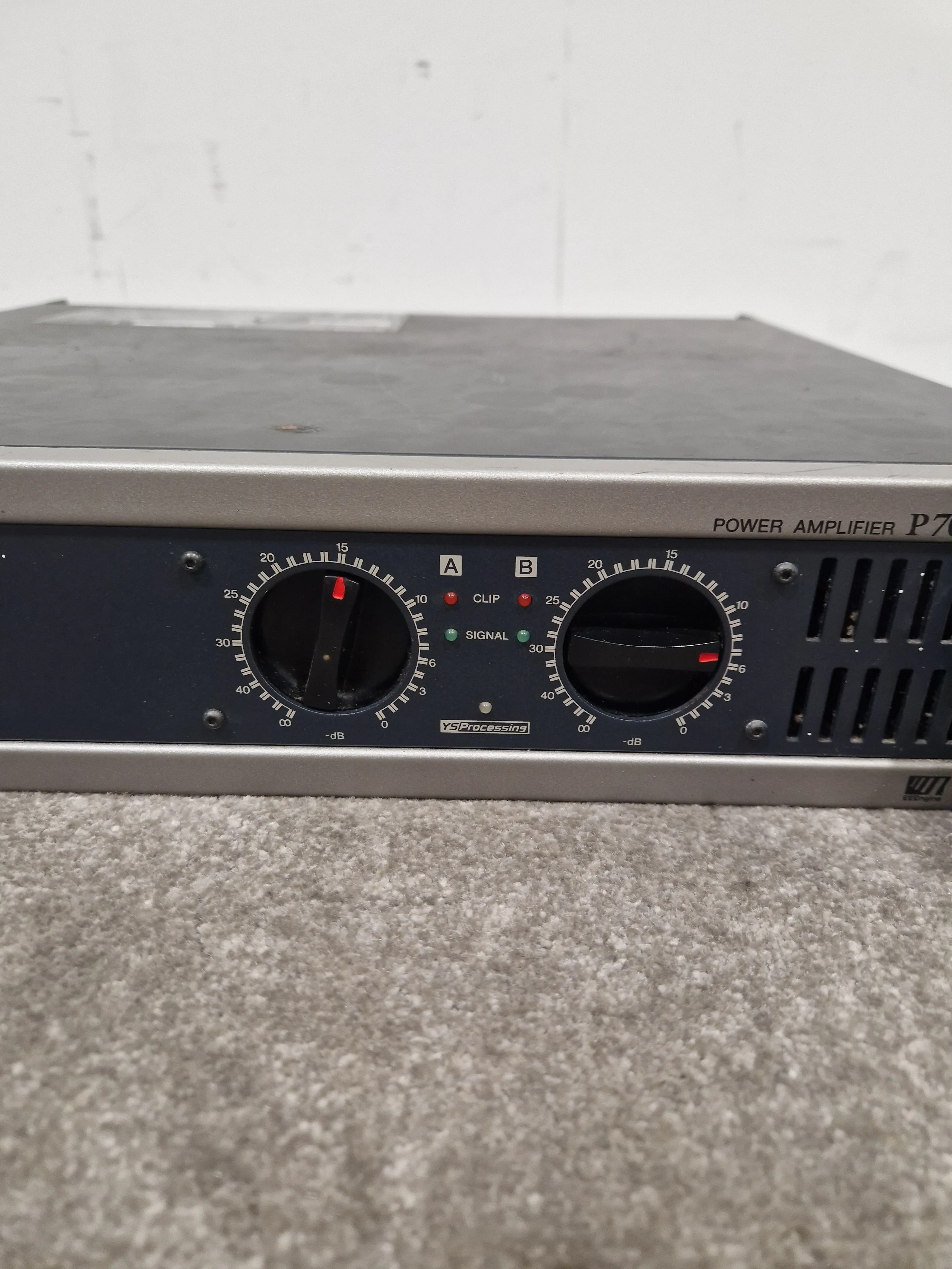 Yamaha P7000S - 700W Professional Power Amp - Good w/ Power Supply - Image 2