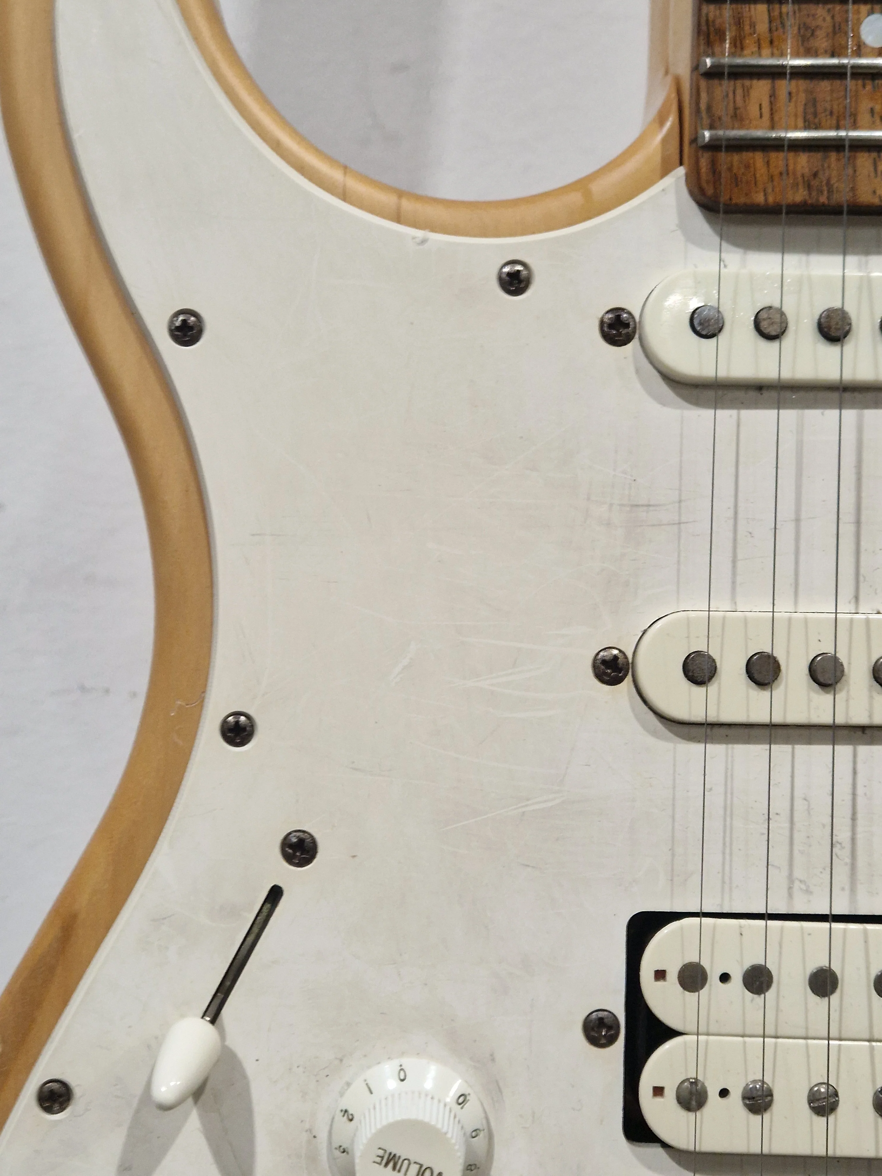 Yamaha Pacifica Natural Finish Left-Handed Guitar - Upgraded Components - Excellent w/ New Strings & Full Set Up - Image 2