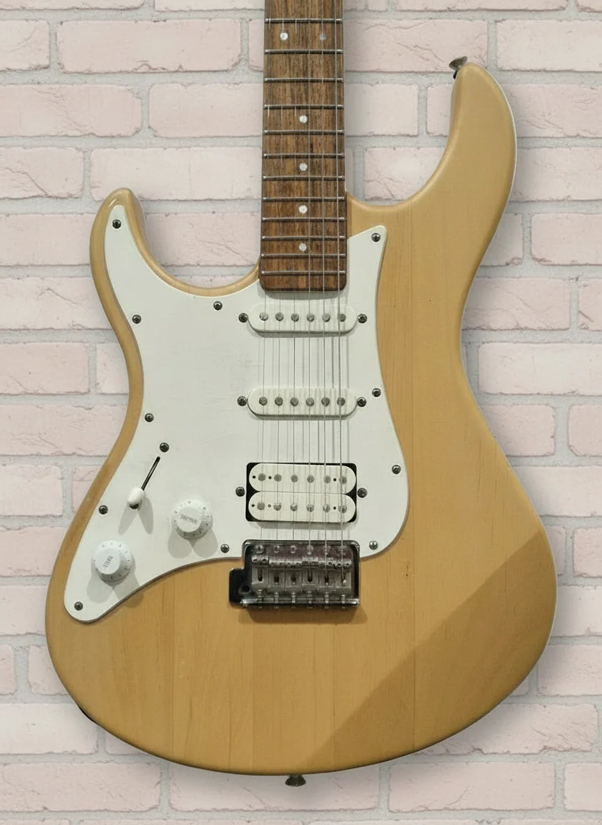 Yamaha Pacifica Natural Finish Left-Handed Guitar - Upgraded Components - Excellent w/ New Strings & Full Set Up - Image 20