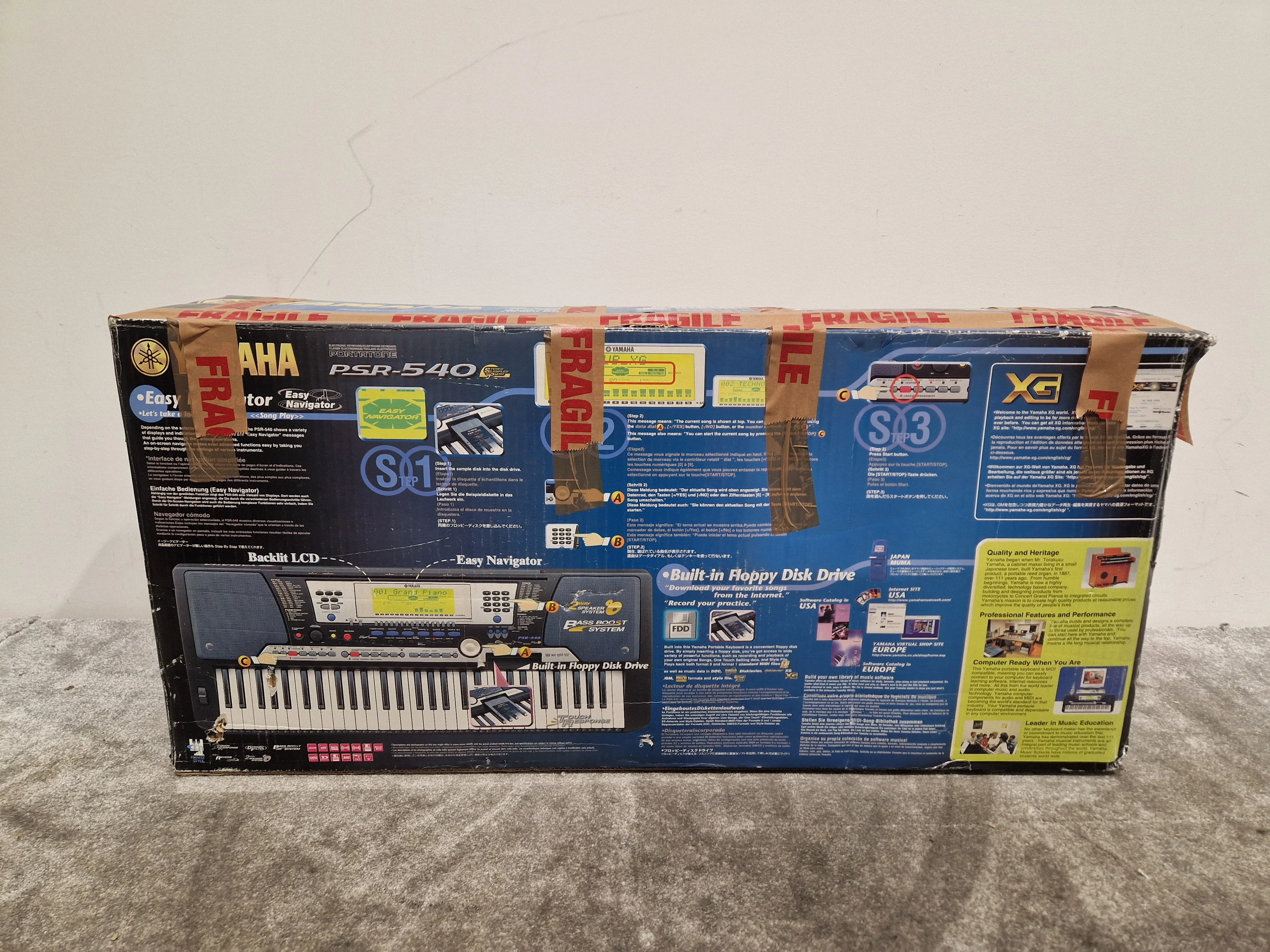 Yamaha PSR-540 - Keyboard - Excellent w/ Power Supply, Original Box & Manuals - Image 16