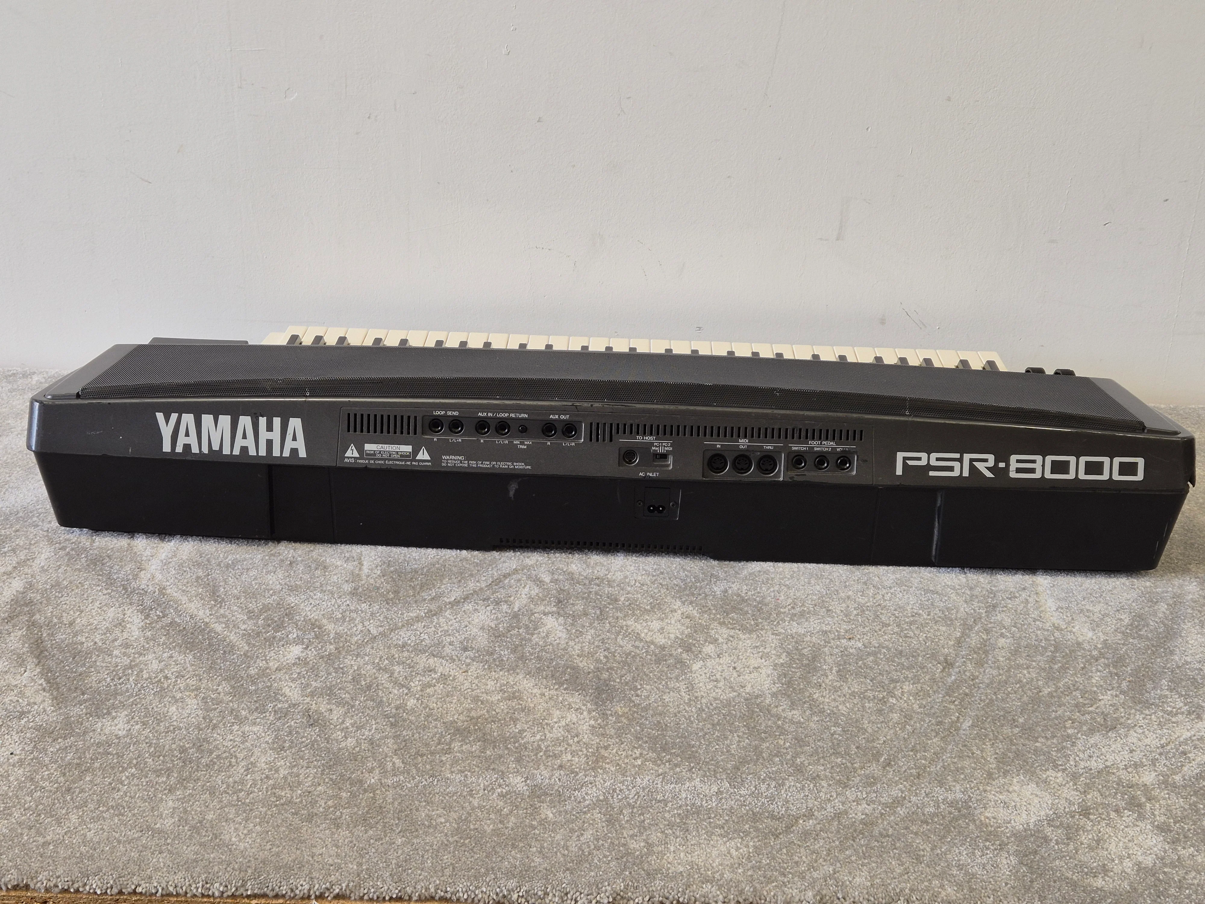 Yamaha PSR-8000 - Versatile Electronic Keyboard - Fair - Image 16