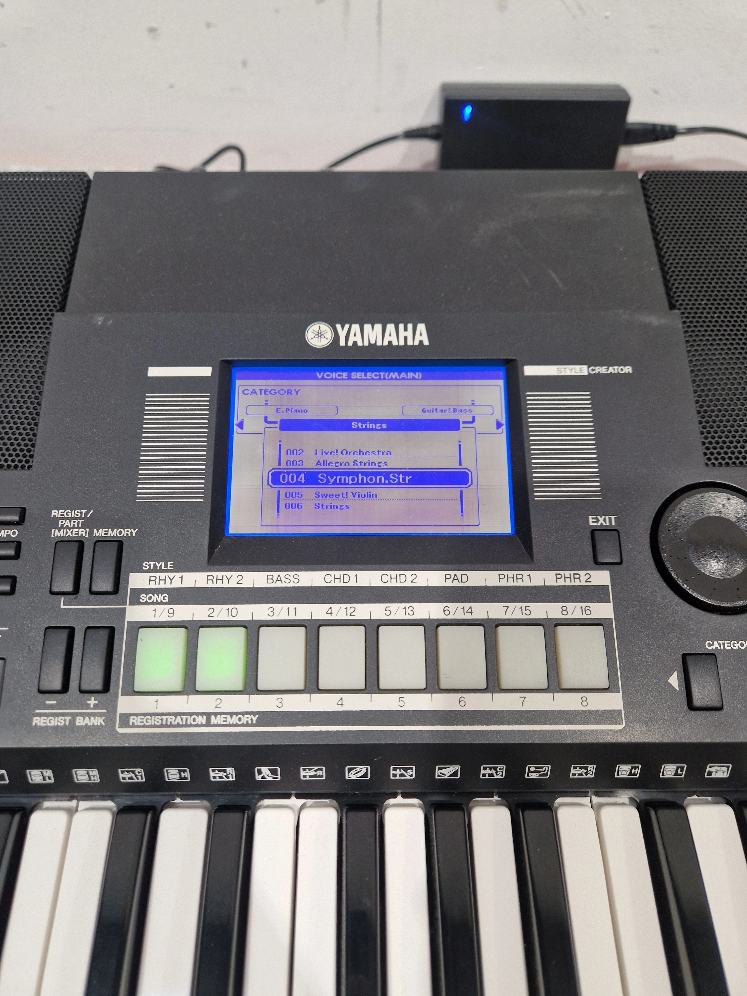 Yamaha PSR-S550 – 61-Key Arranger Keyboard – Good w/ 16V Power Supply (Read Desc) - Image 7