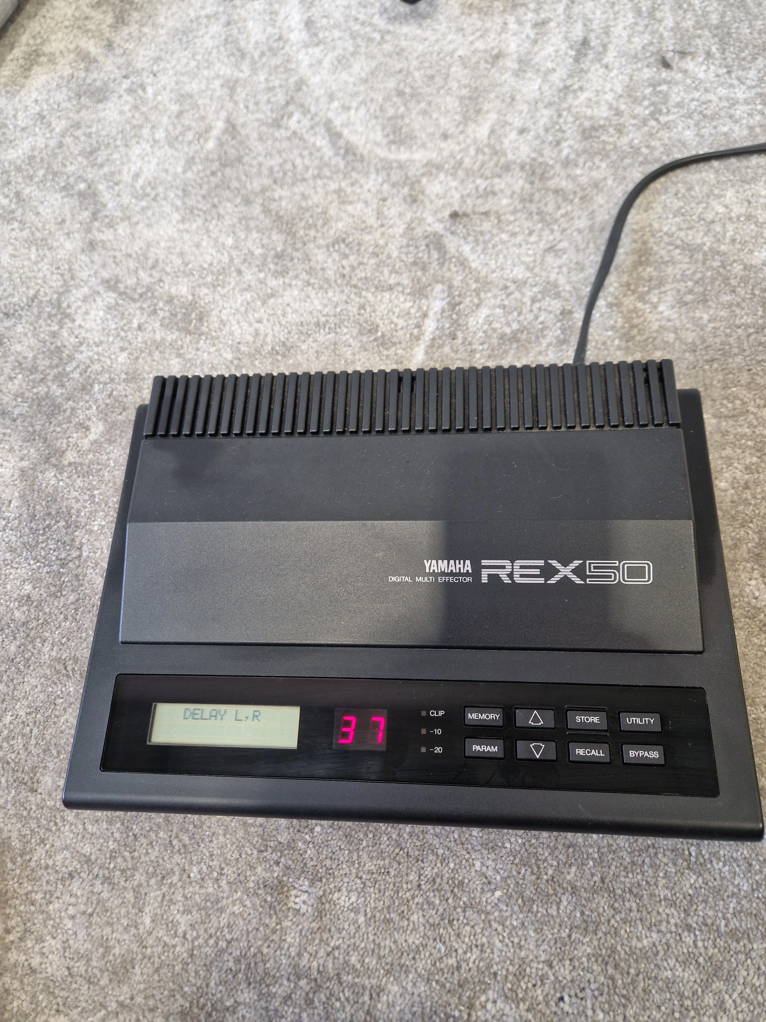 Yamaha REX-50 – Multi-Effects Processor, Reverb & Delay – Excellent w/ Original Box - Image 5
