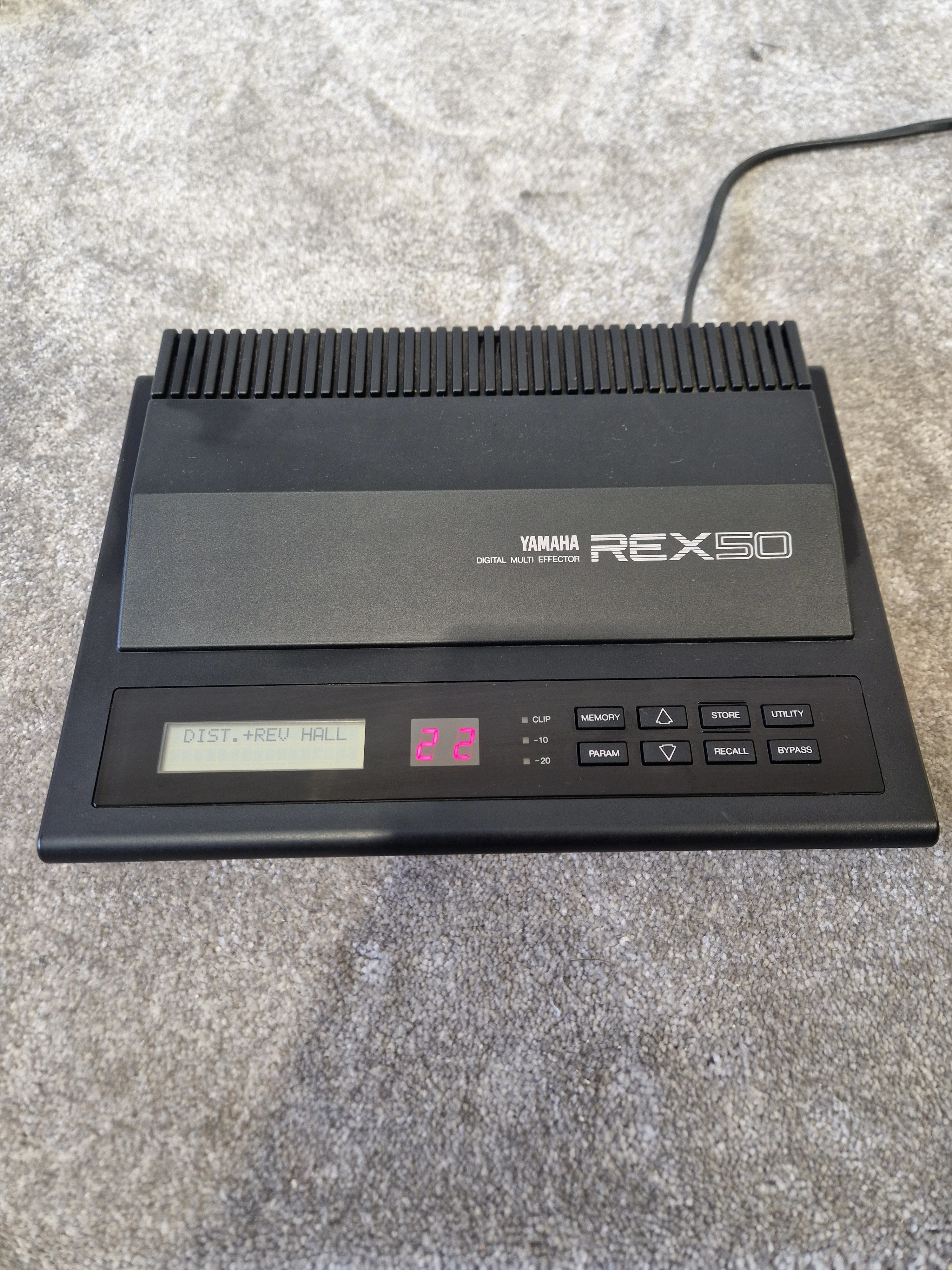 Yamaha REX-50 – Multi-Effects Processor, Reverb & Delay – Excellent w/ Original Box - Image 6
