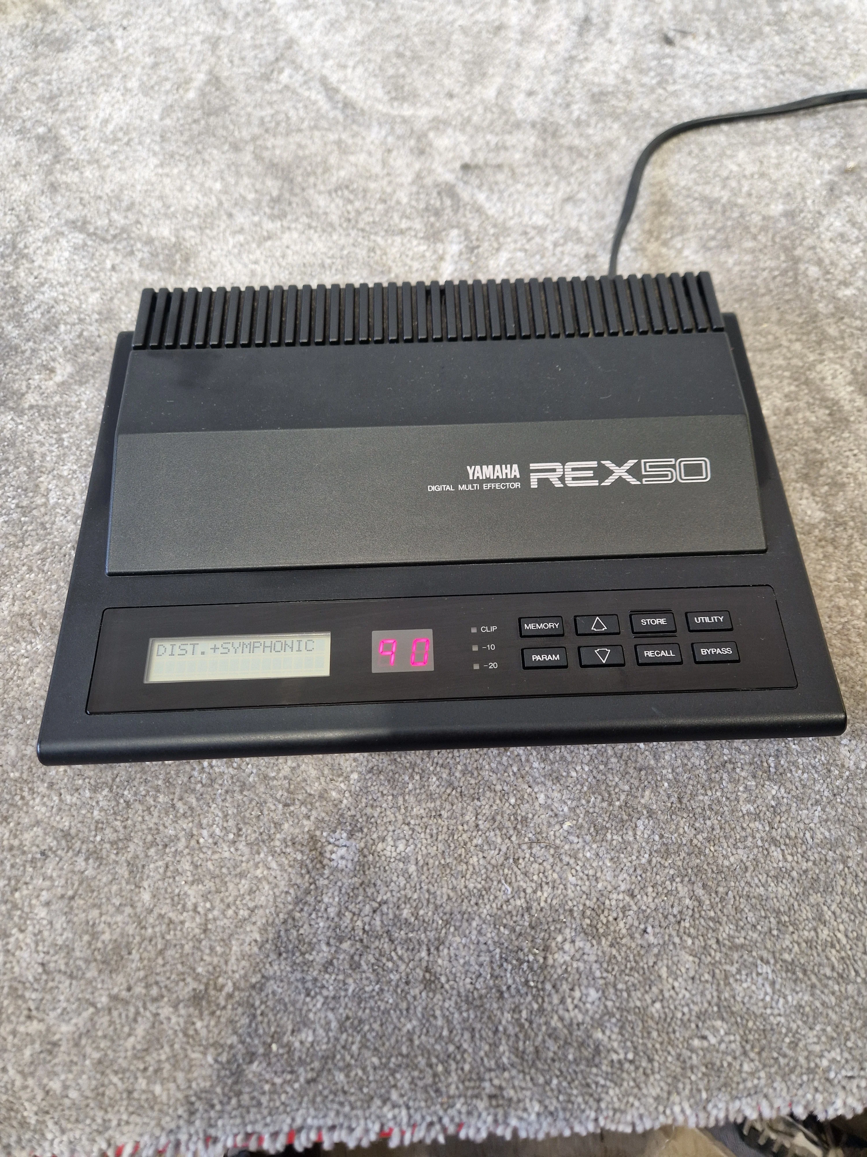 Yamaha REX-50 – Multi-Effects Processor, Reverb & Delay – Excellent w/ Original Box - Image 7