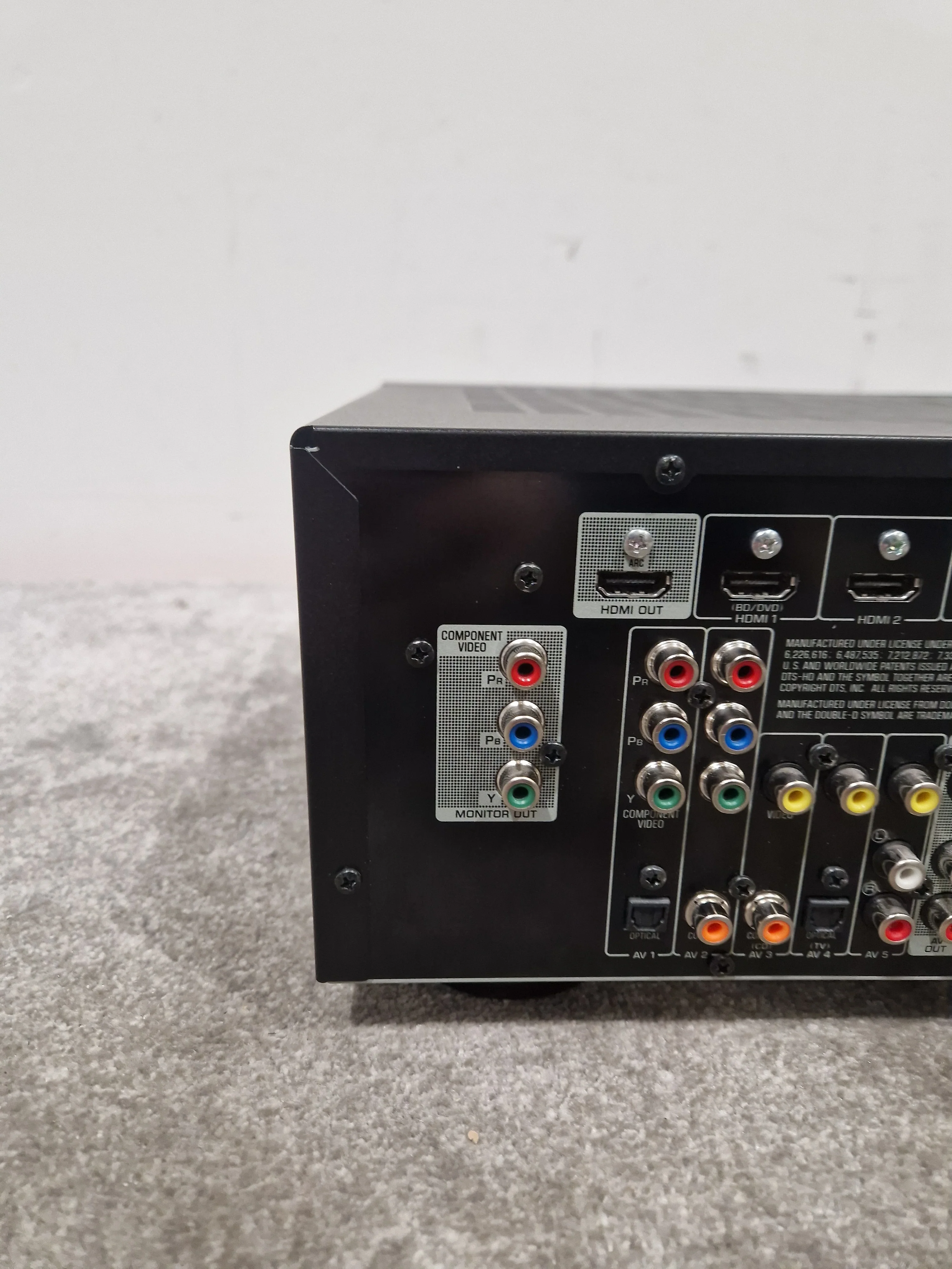 Yamaha RX-V375 - AV Receiver - Black - Excellent w/ Remote - Image 10