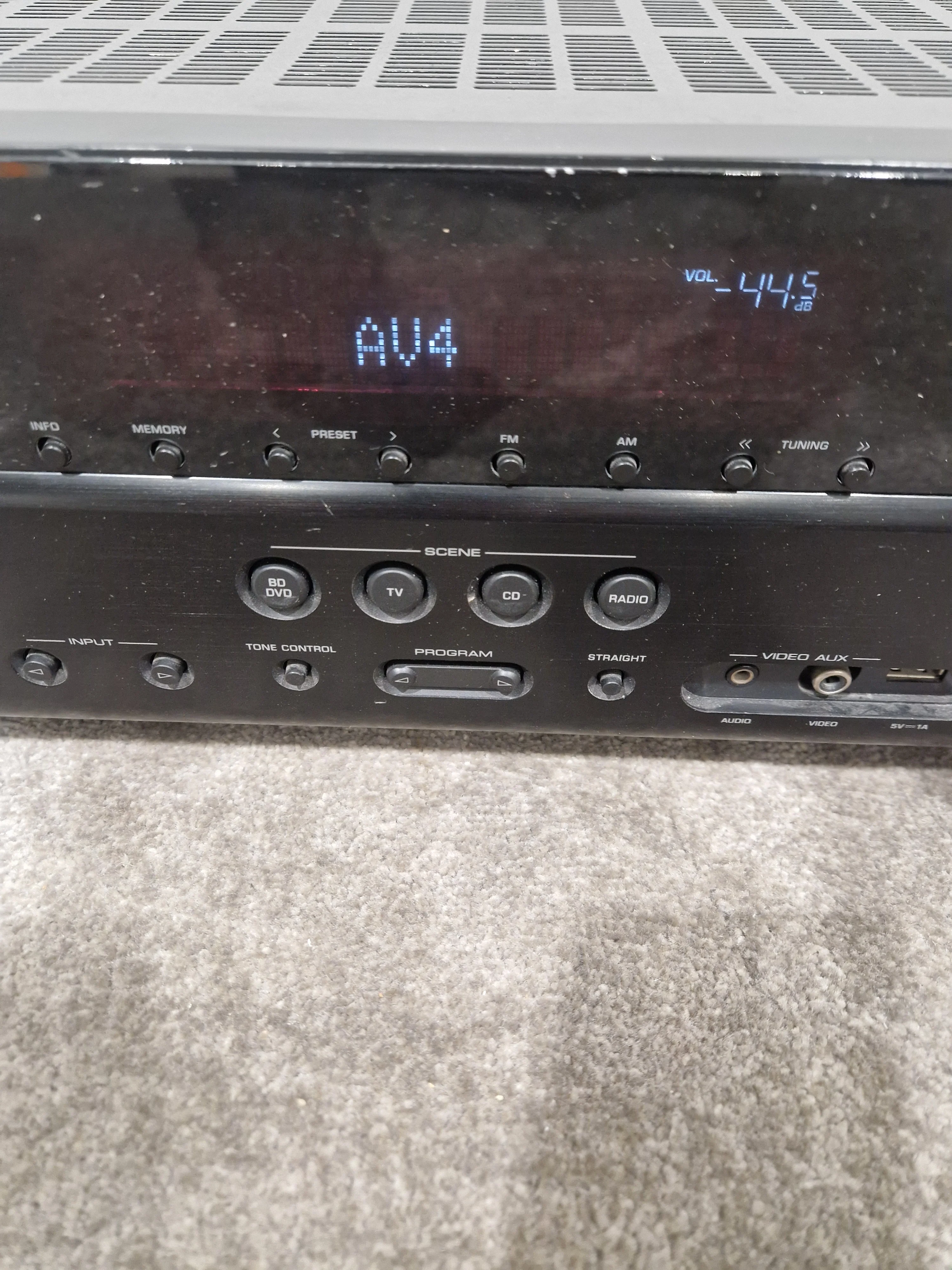 Yamaha RX-V375 - AV Receiver - Black - Excellent w/ Remote - Image 11