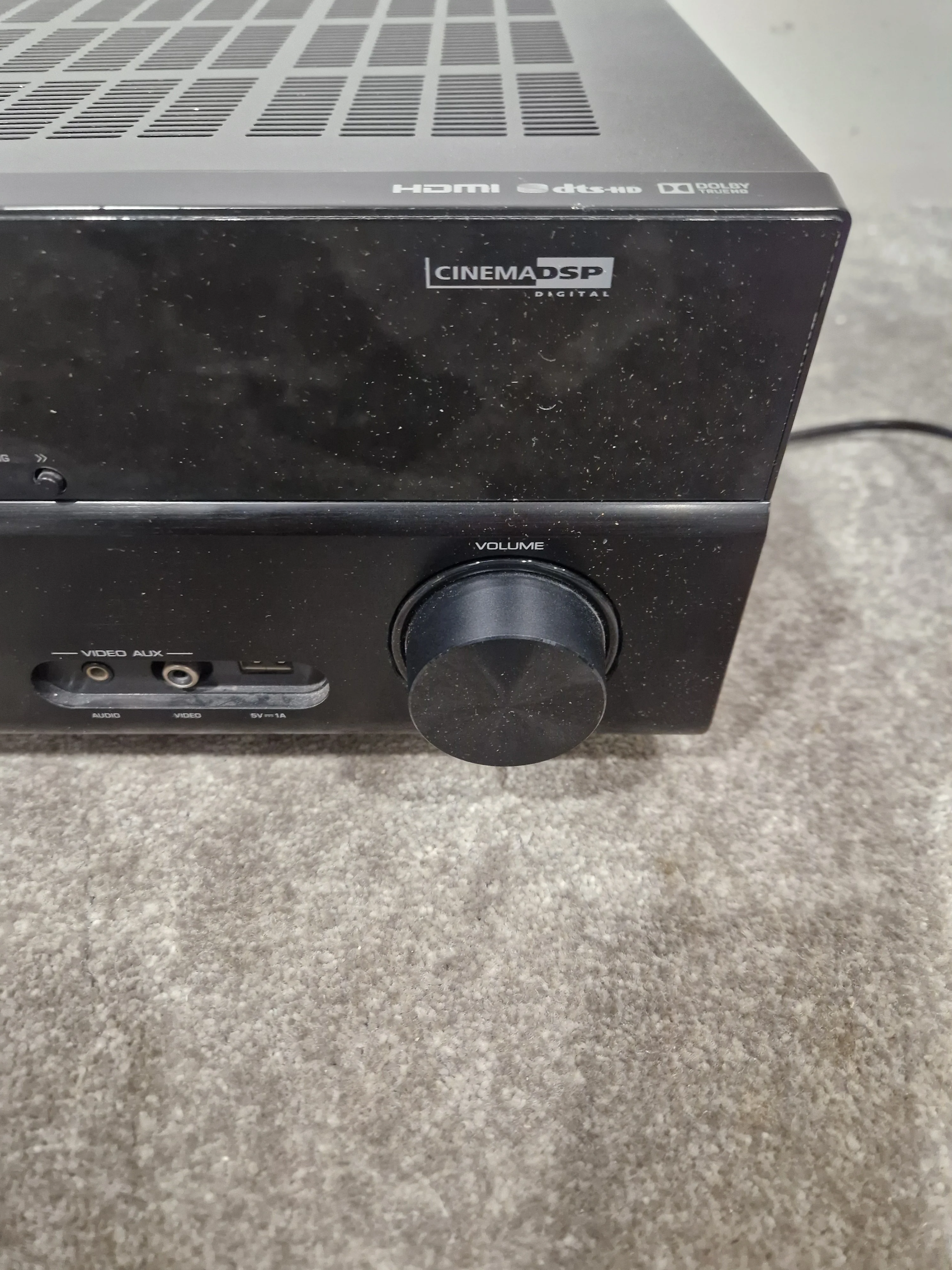 Yamaha RX-V375 - AV Receiver - Black - Excellent w/ Remote - Image 3