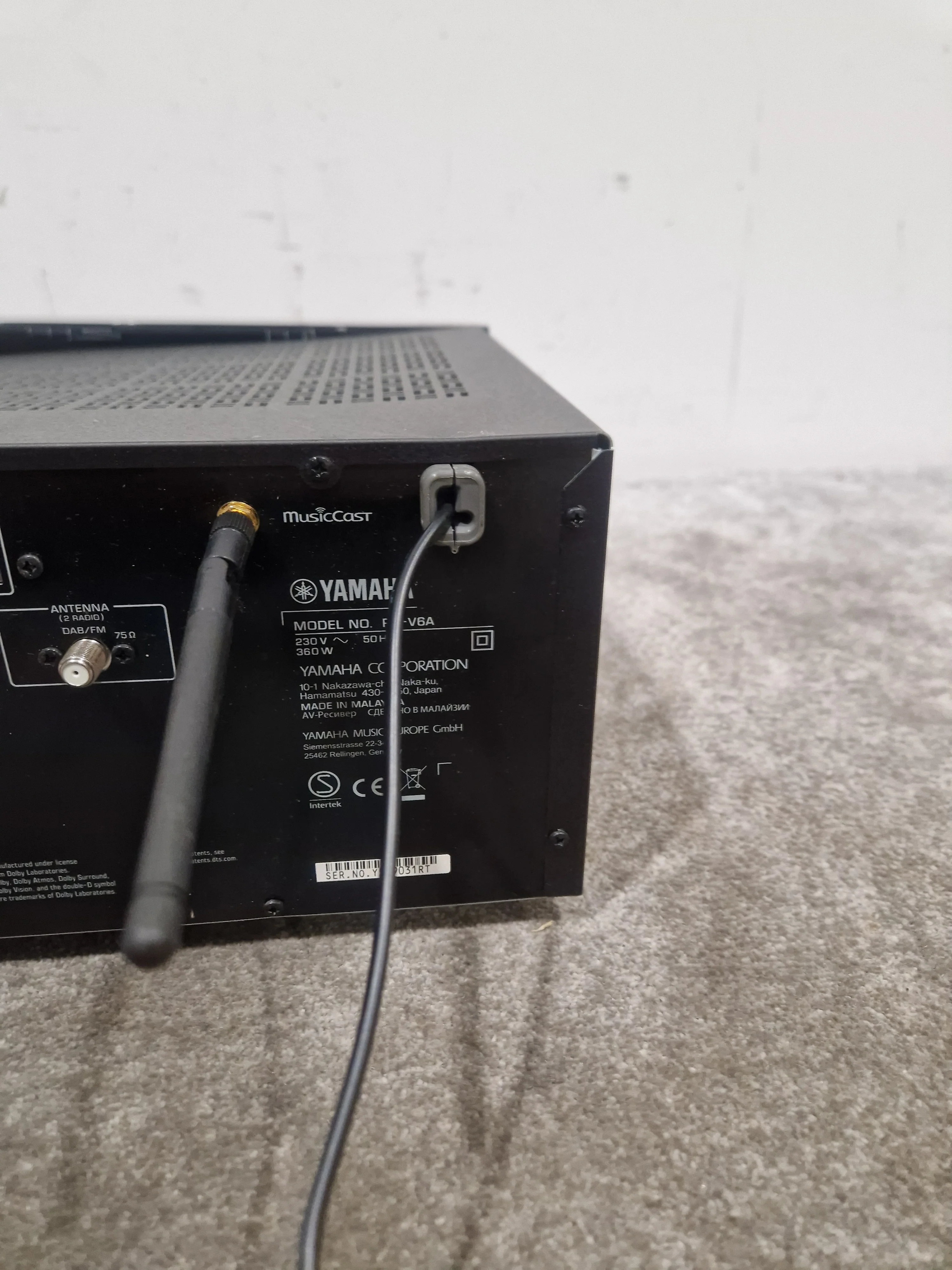 Yamaha RX-V6A - AV Receiver - Black – AV Receiver - Spares or Repair - Image 9