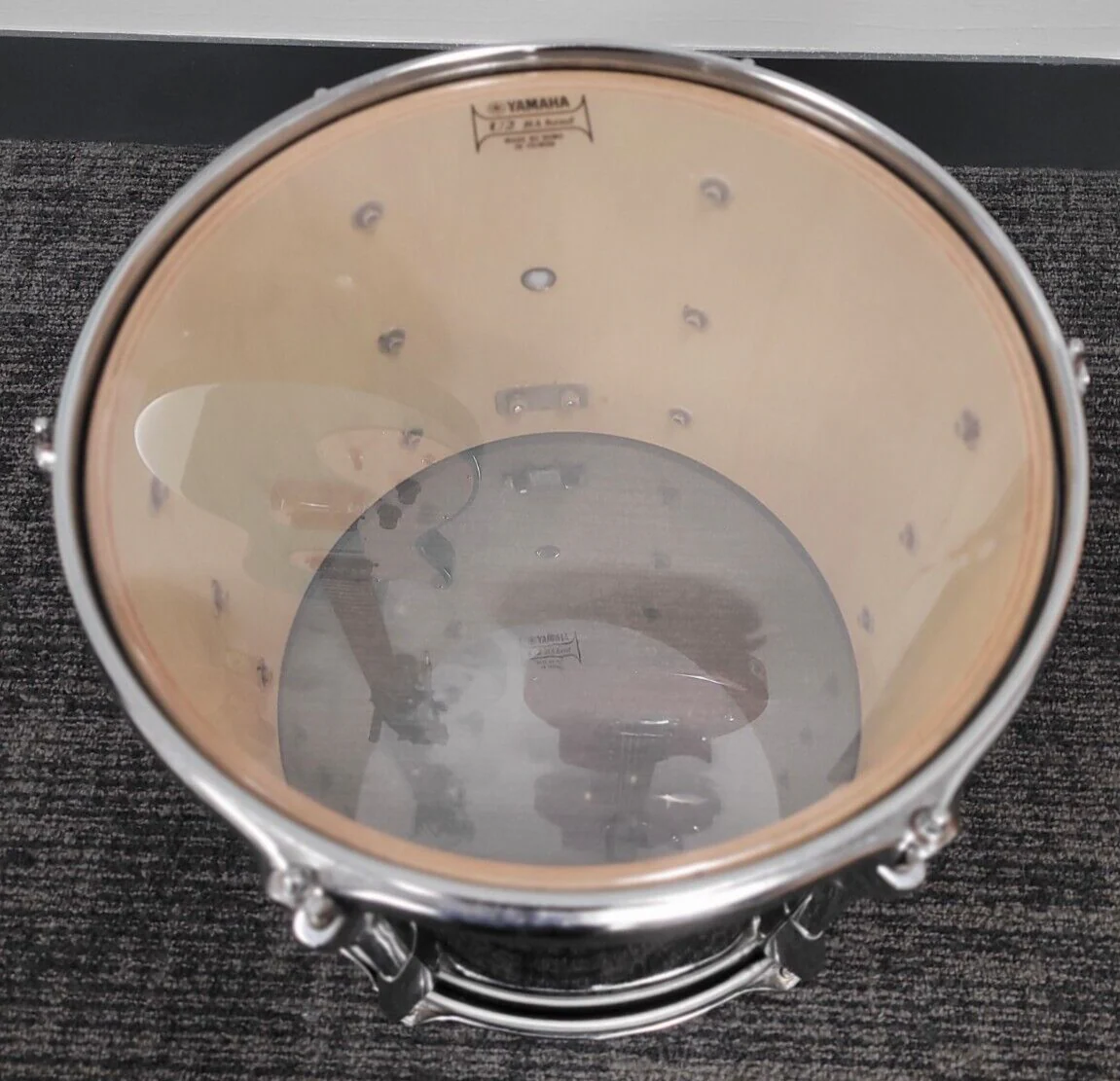 Yamaha Stage Custom 13" Tom Drum - Dark Forest Green - Image 2