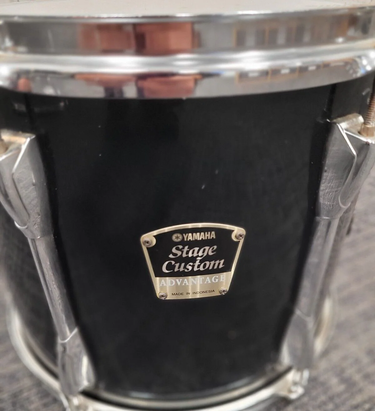 Yamaha Stage Custom 13" Tom Drum - Dark Forest Green - Image 4