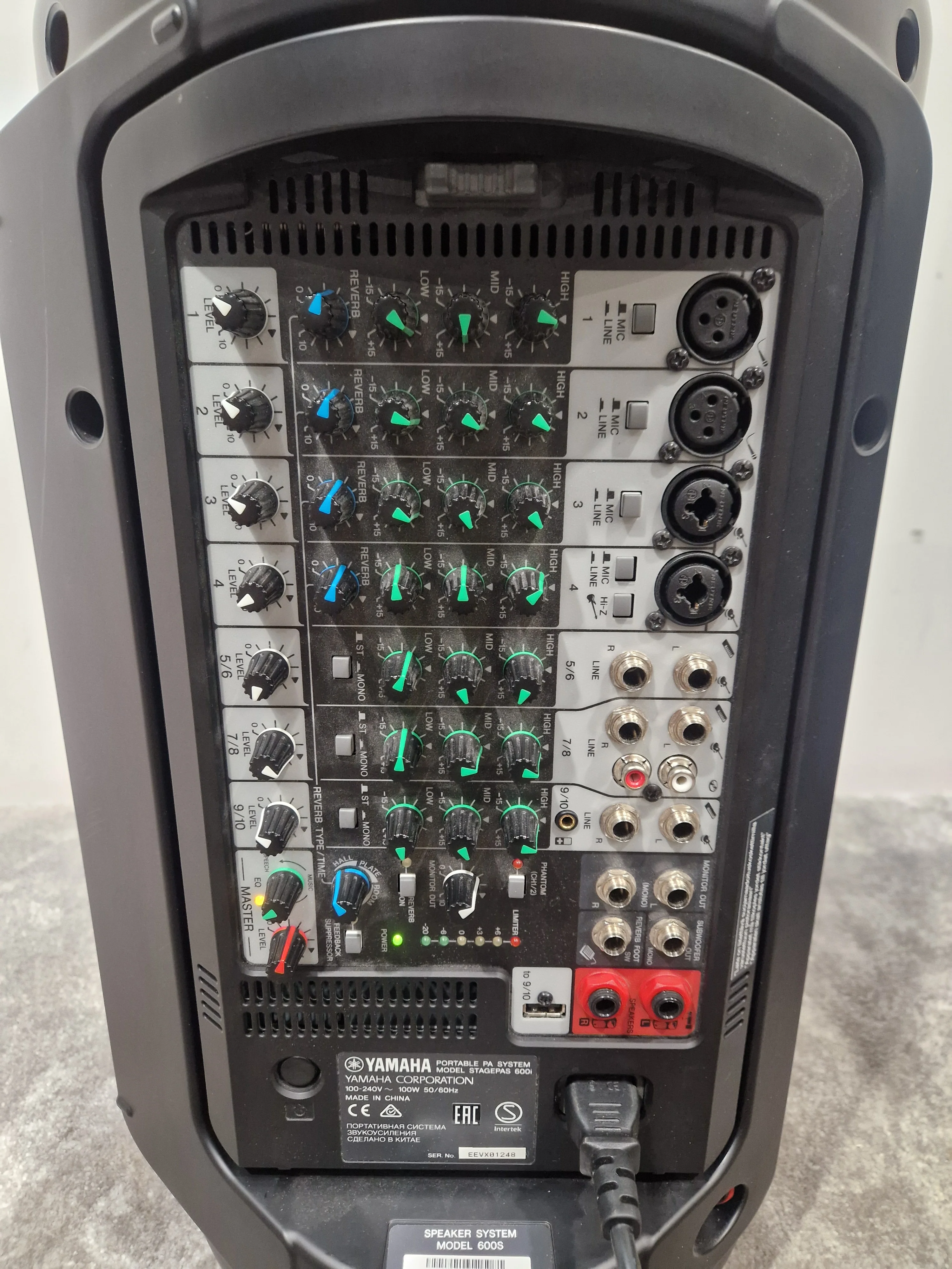 Yamaha Stagepas 600i Pair - Portable PA System, 600W - Excellent w/ Soft Case - Image 7