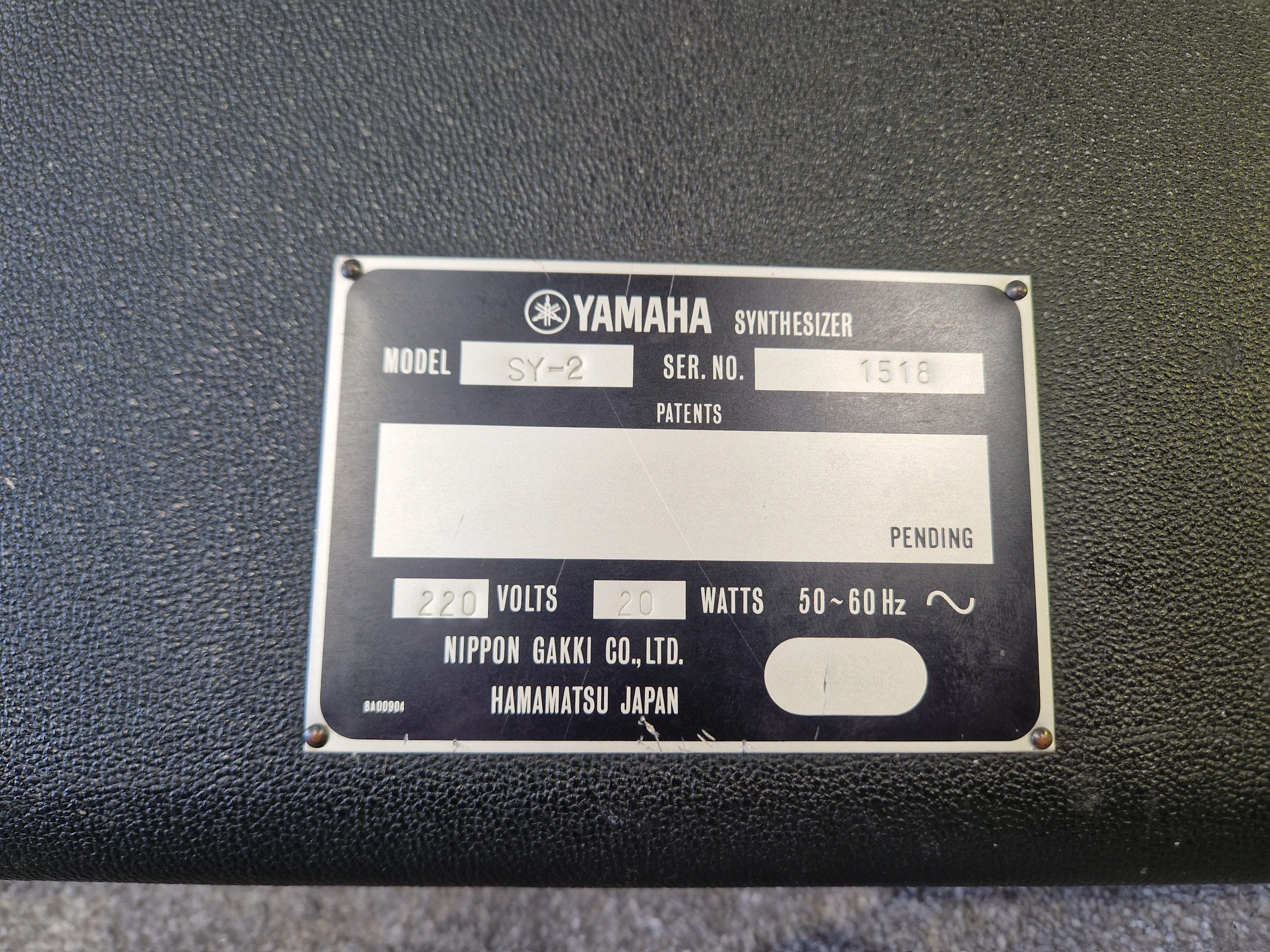 Yamaha SY-2 – Monophonic Analog Synth – Aftertouch Keyboard – Very Good Vintage w/ Case + Legs - Image 14