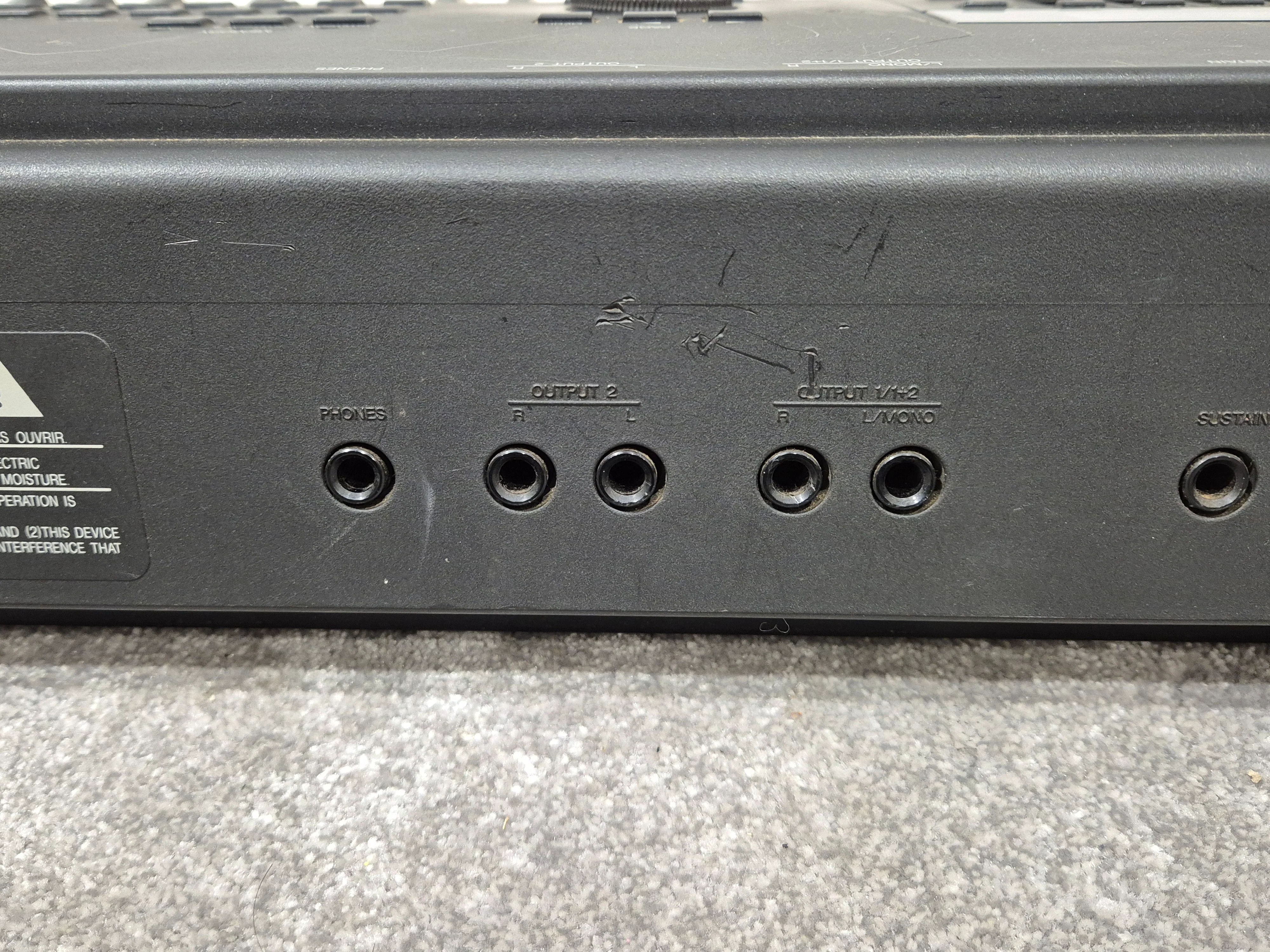 Yamaha SY-85 - Digital Music Workstation w/ Soft Case (Read Description) - Image 11