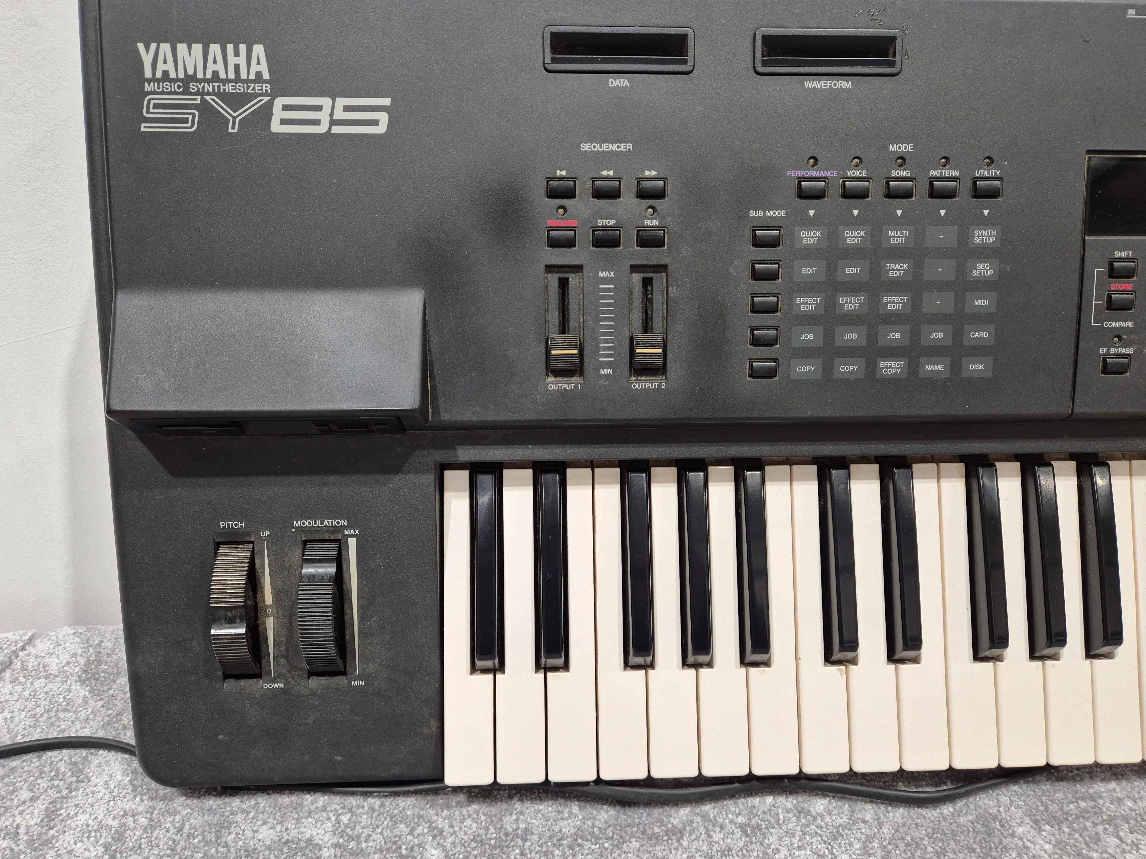 Yamaha SY-85 - Digital Music Workstation w/ Soft Case (Read Description) - Image 2