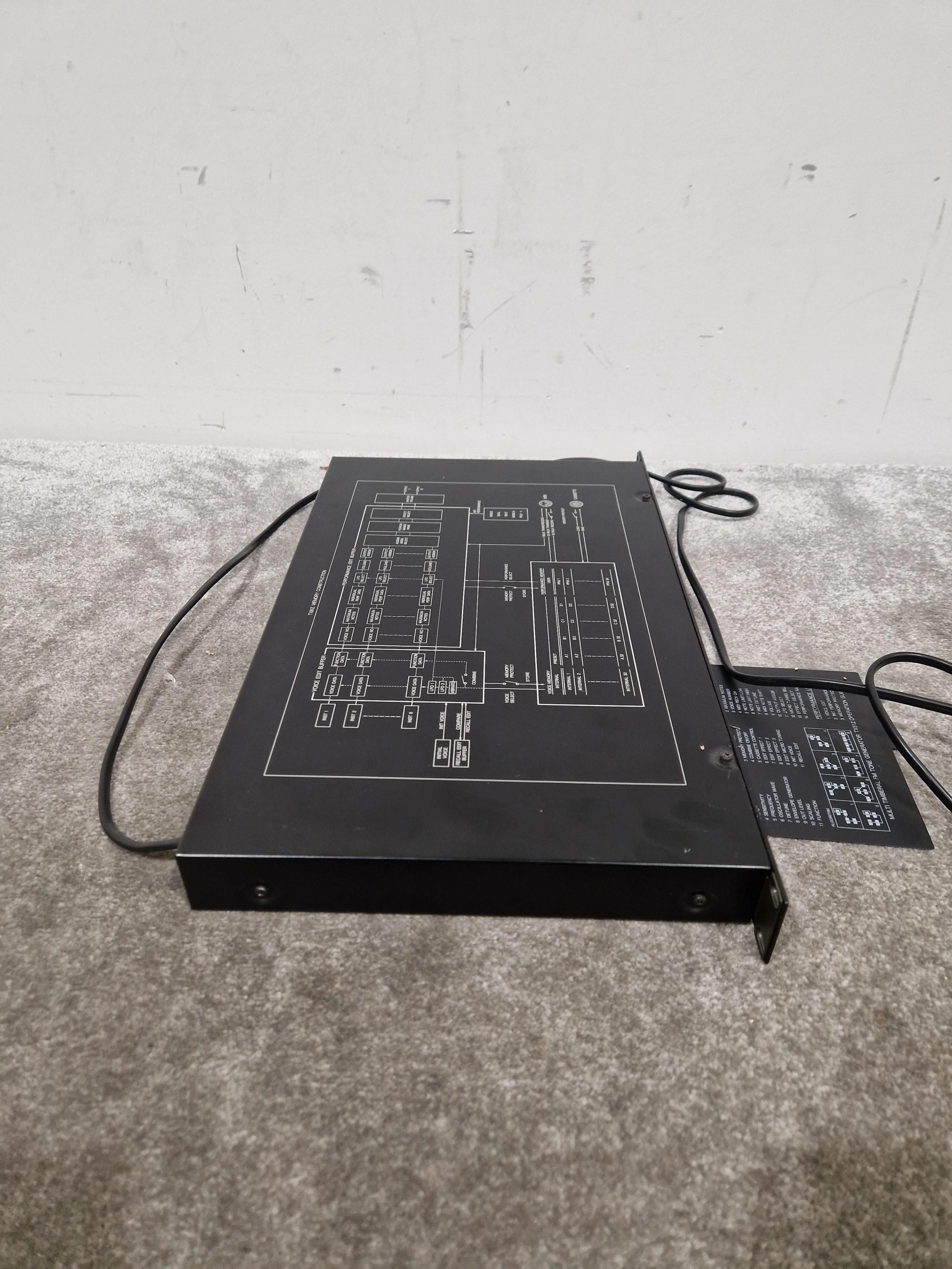 Yamaha TX81Z - FM Synthesizer Module - Excellent w/ Power Supply - Image 7