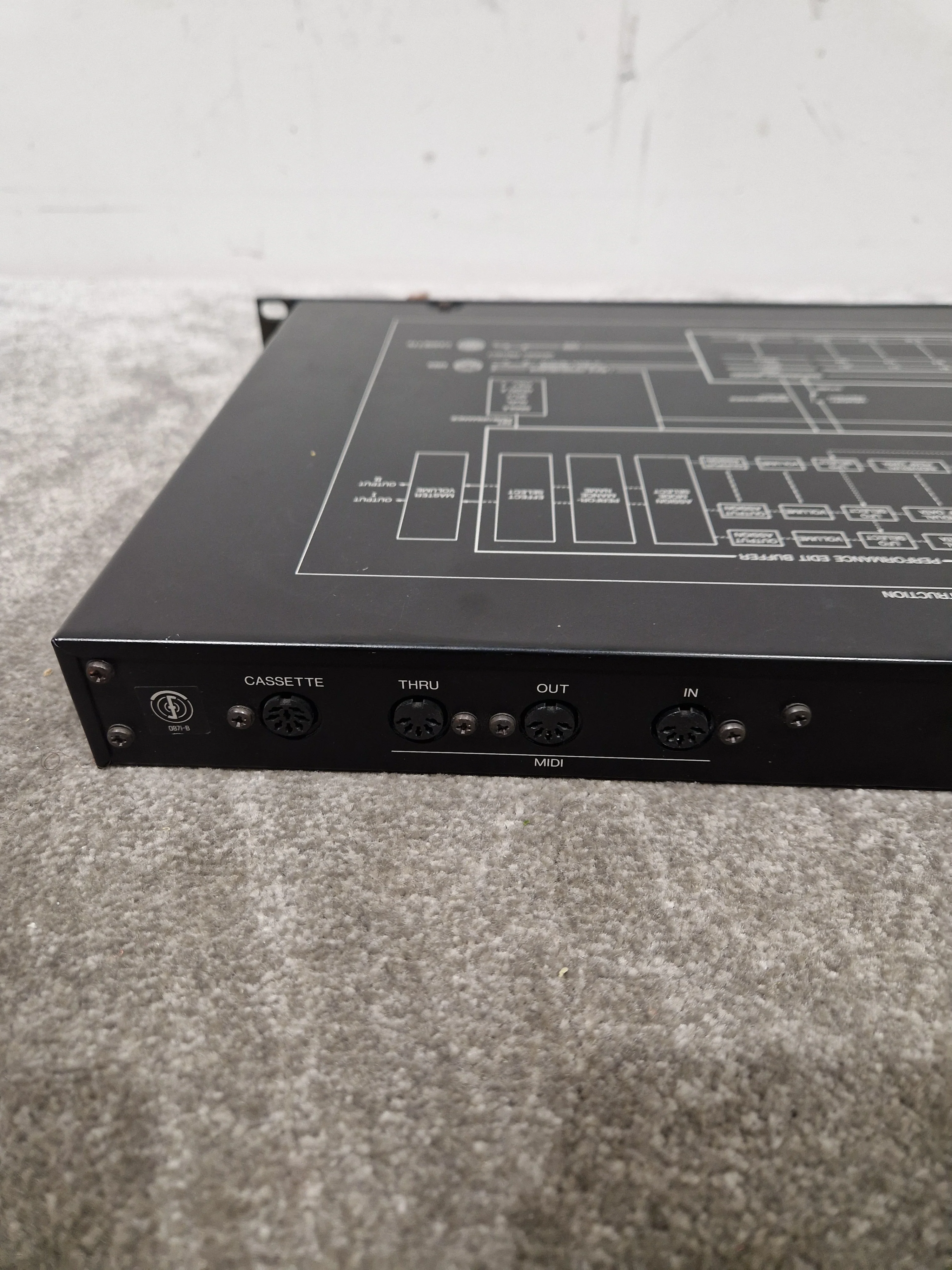 Yamaha TX81Z - FM Synthesizer Module - Excellent w/ Power Supply - Image 9