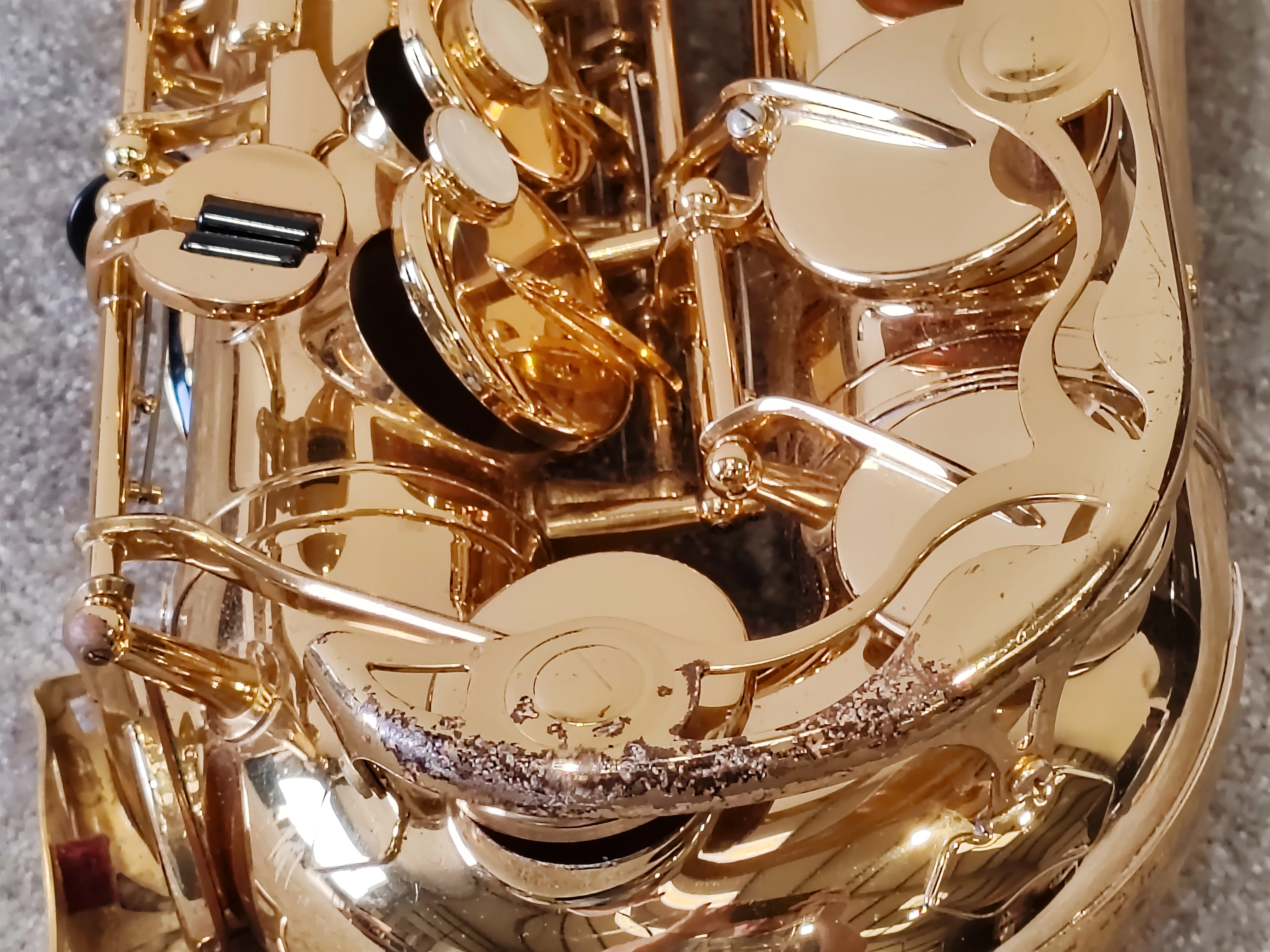 Yamaha YAS-275 Alto Saxophone w/ Hard Case – Good Condition (Read Description) - Image 4