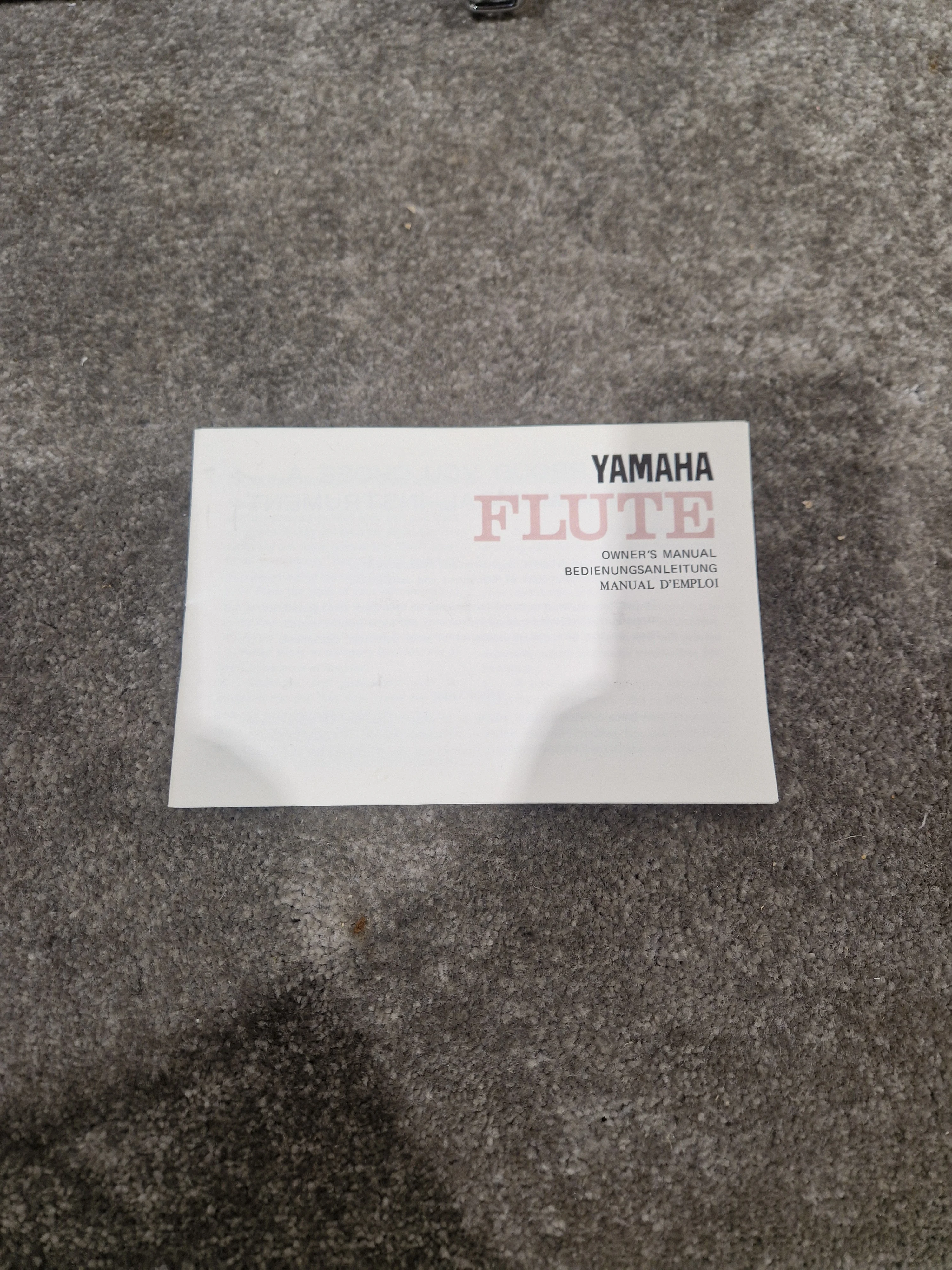 Yamaha YFL22IN Japanese Flute - Professional Concert Quality - Excellent w/ Hard Case - Image 5