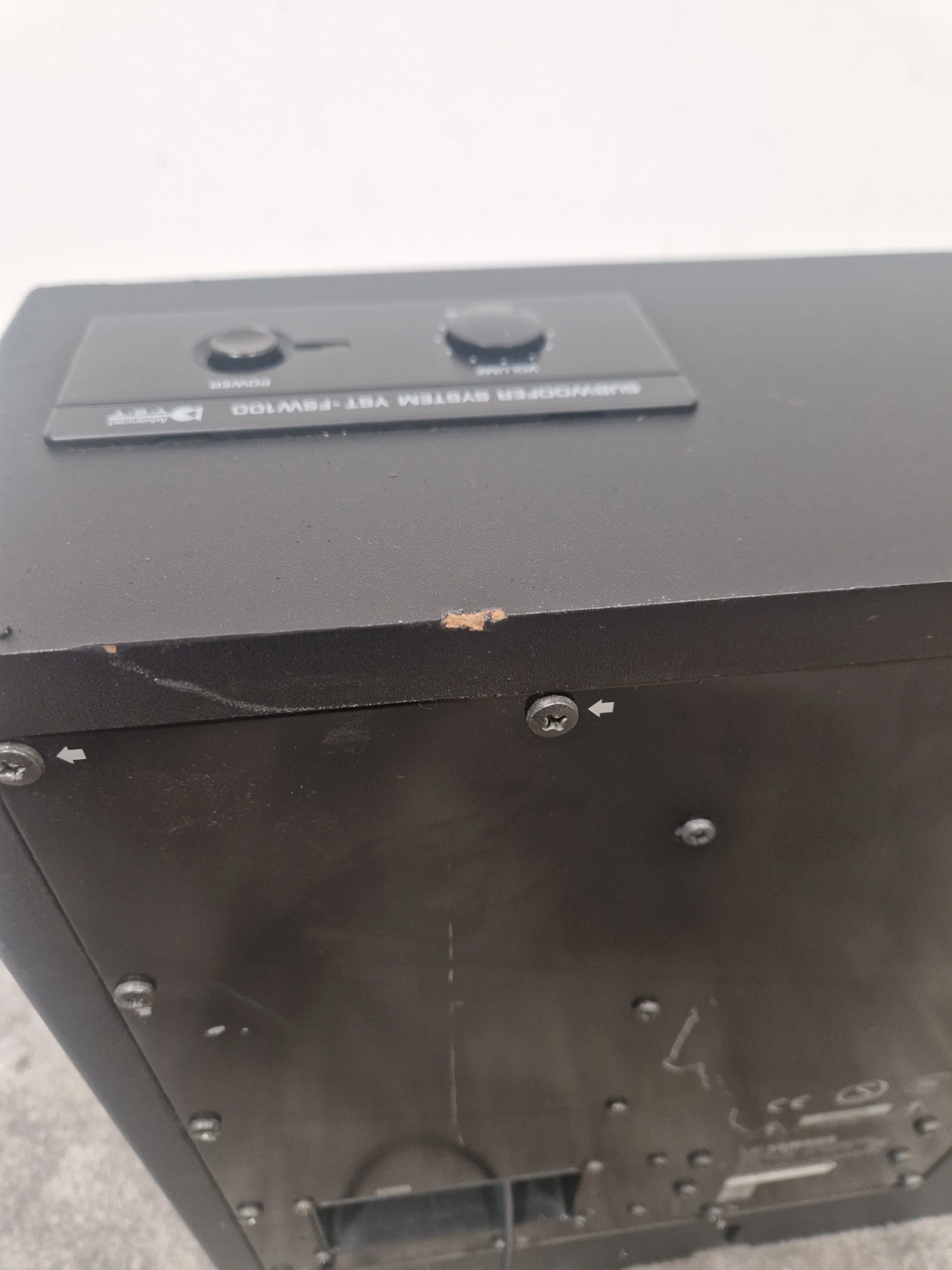 Yamaha YST-FWS100 - Advanced Sound System, Subwoofer - Very Good - Image 3