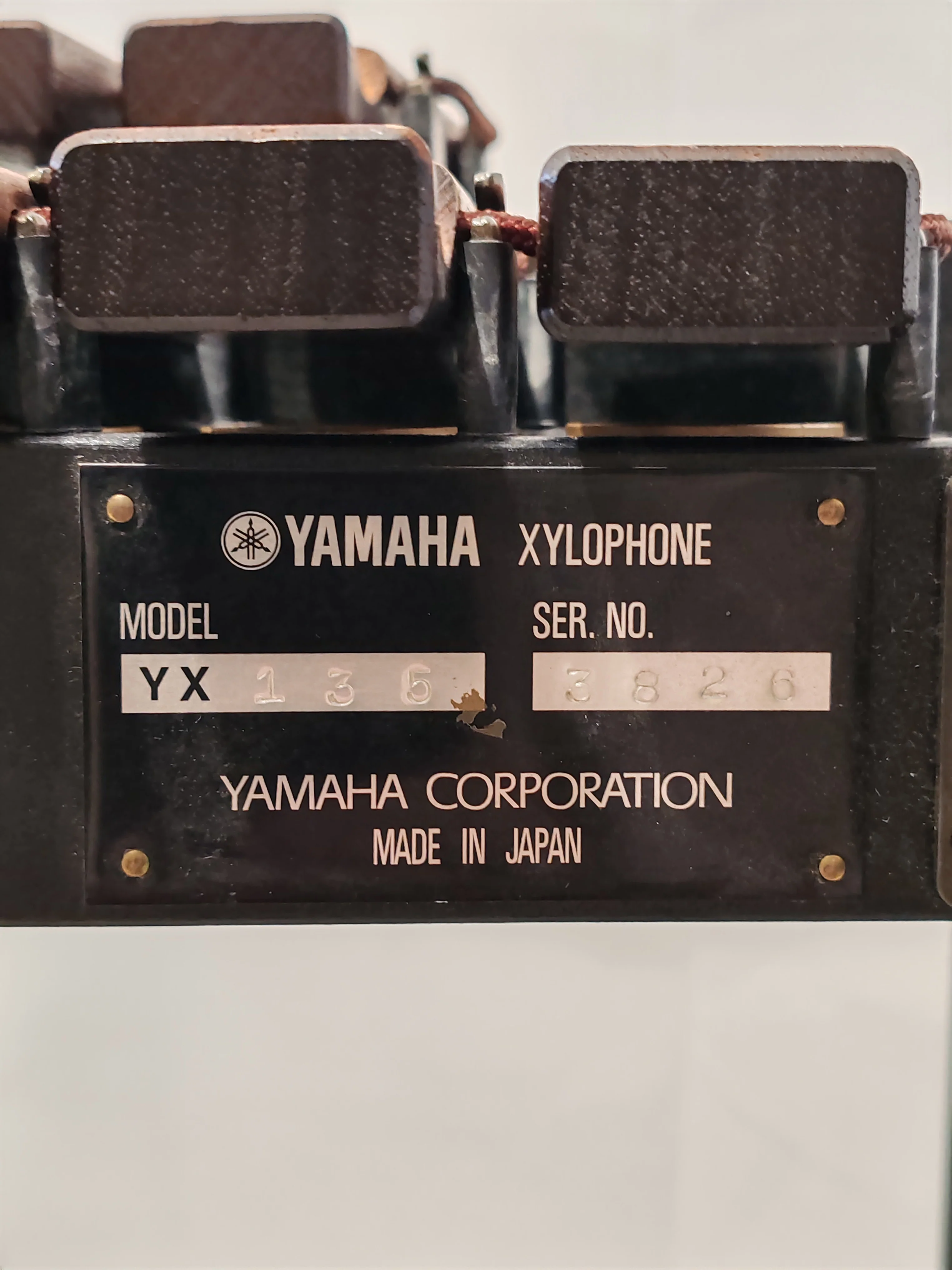Yamaha YX-135 – 3.5 Octave Padauk Bar Xylophone – Very Good - Image 3