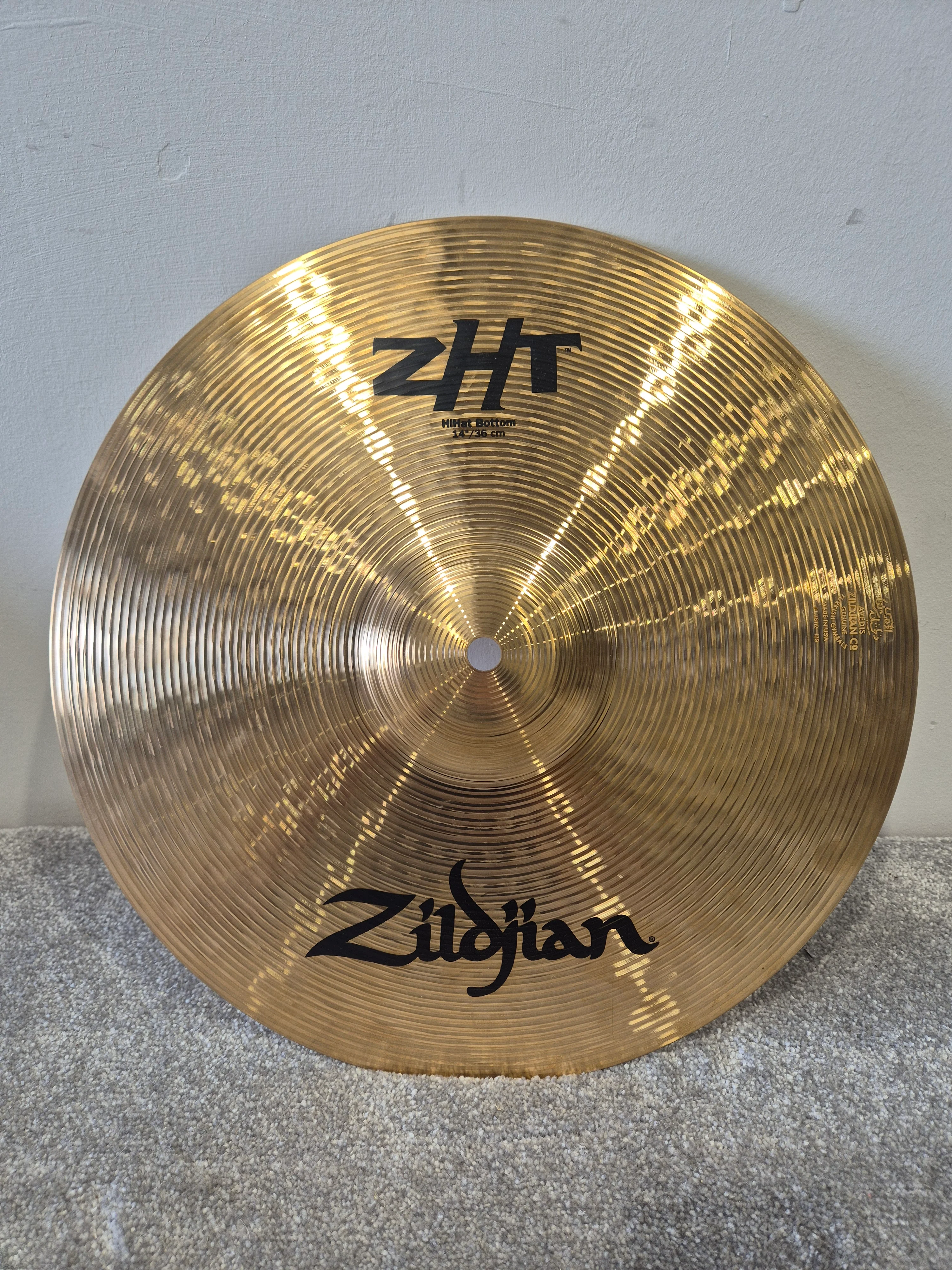 Zildjian ZHT 14-inch hi-hat Cymbals (Top and Bottom) - Image 6