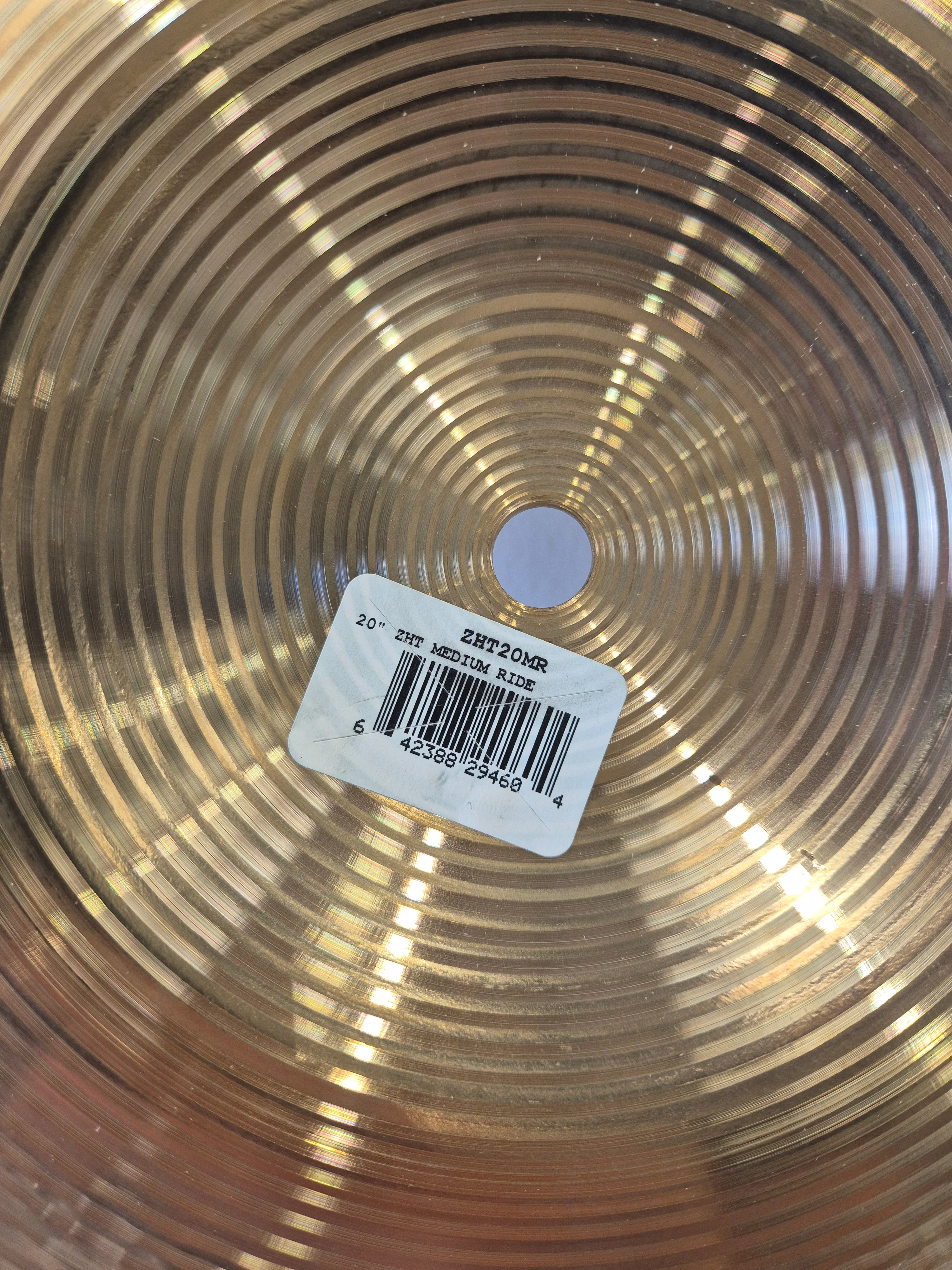 Zildjian ZHT 20-inch Medium Ride Cymbal - Image 6