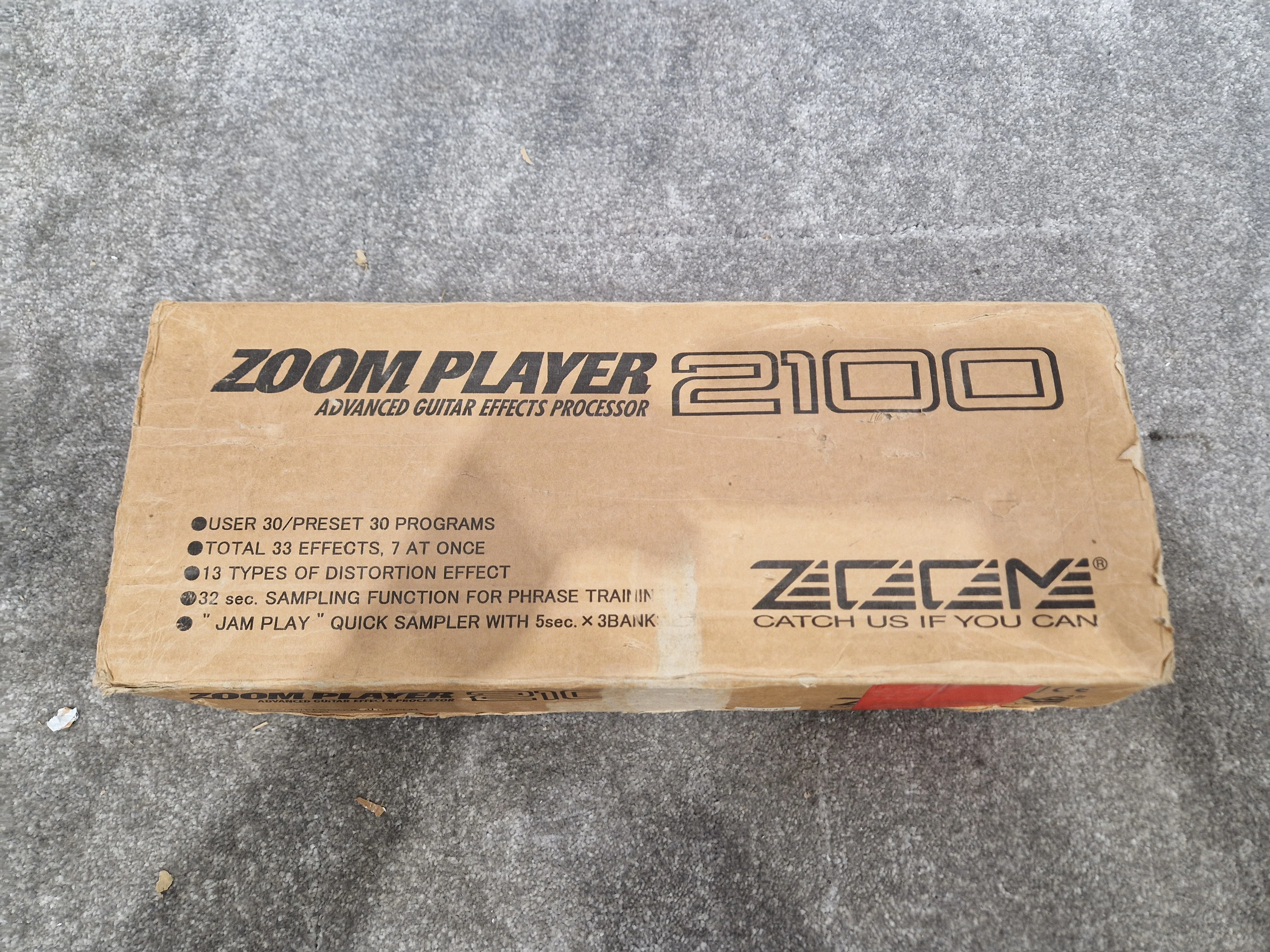 Zoom 2100 Effects Pedal - Multi-Effects, 24-bit Processing - Very Good w/ Original Box & Power Supply & Manuals - Image 10