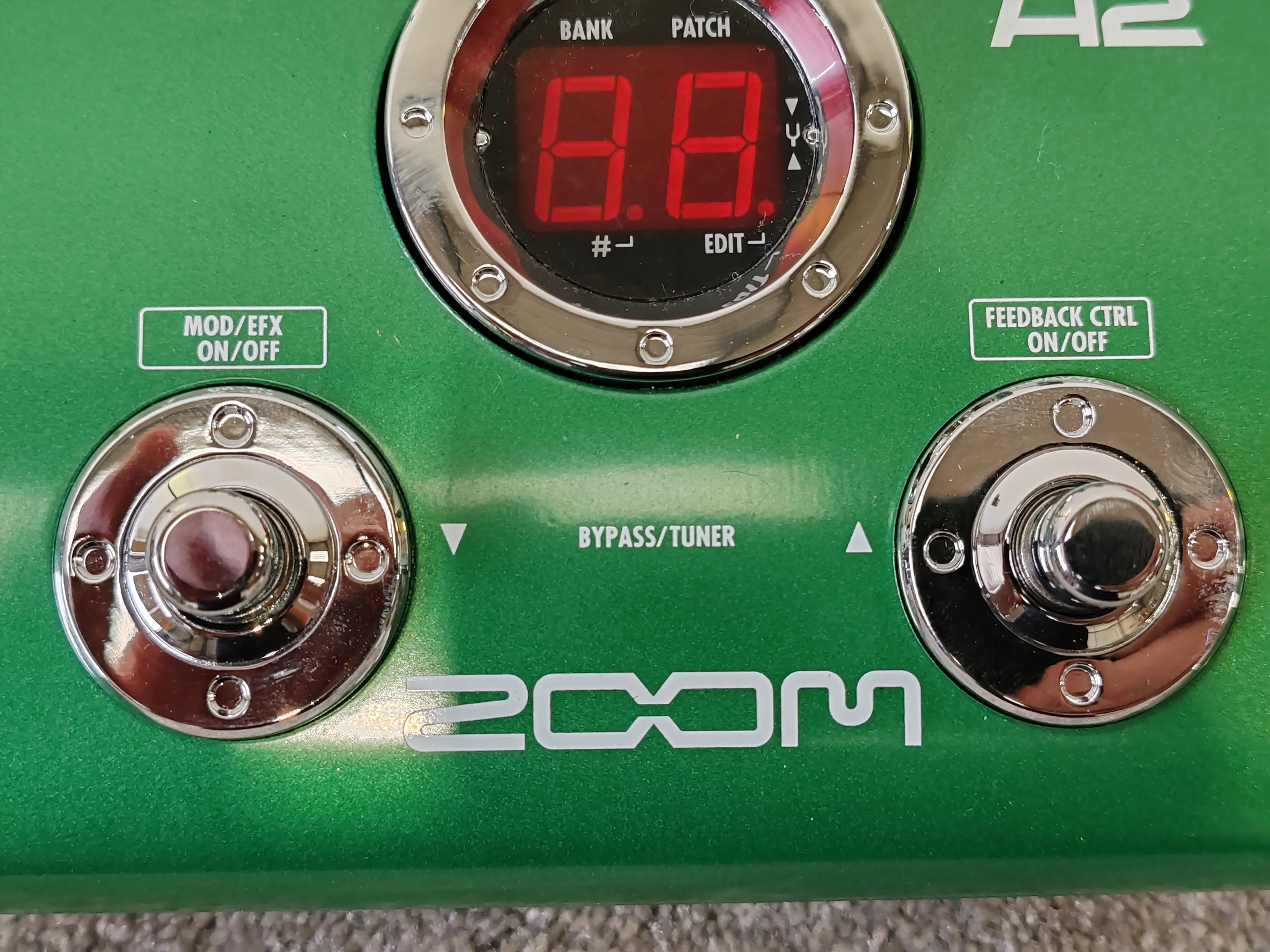 Zoom A2 – Acoustic Multi-Effects Pedal – Excellent w/ Original Box & Manual - Image 6