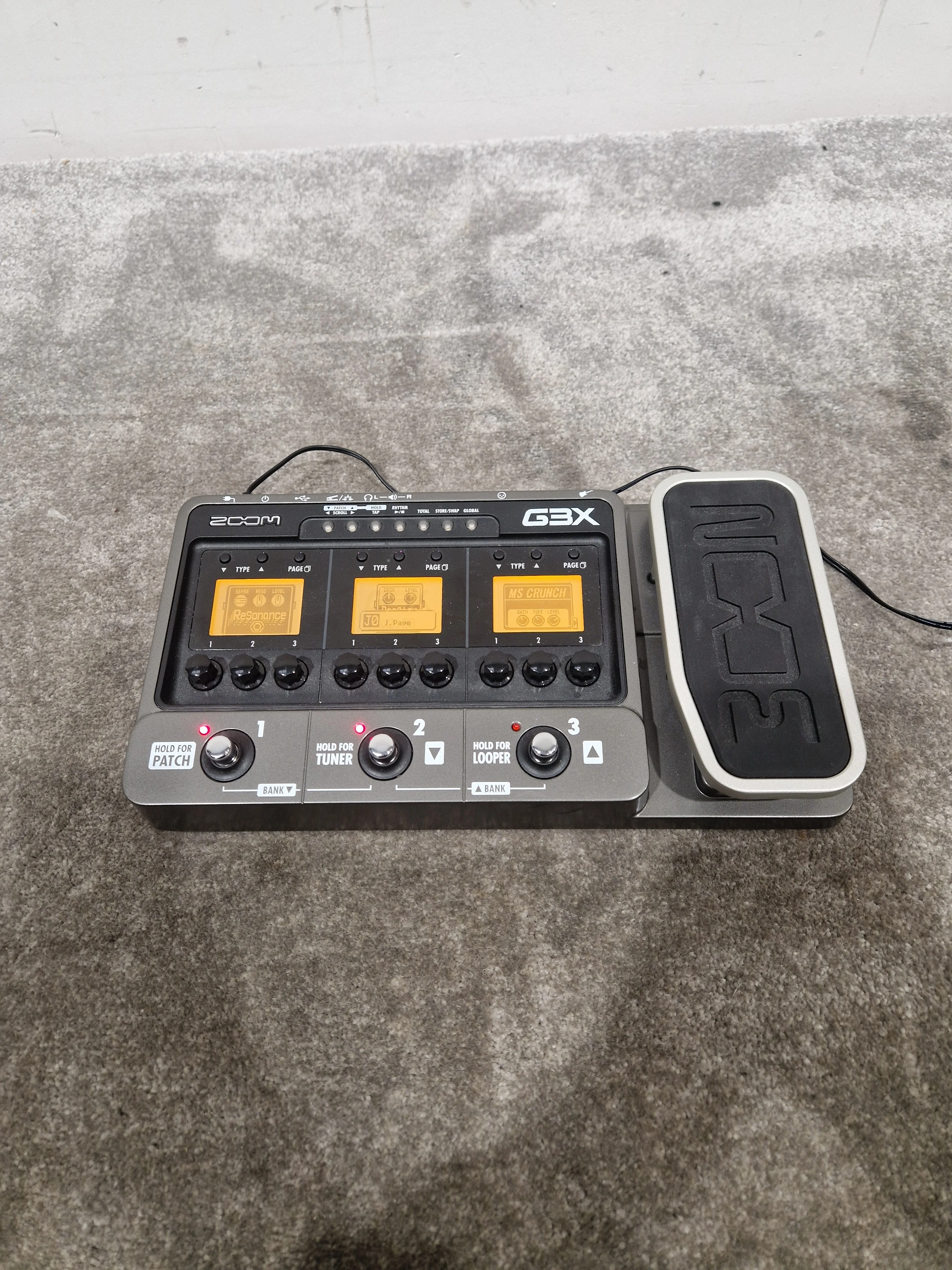 Zoom G3X - Multi-Effects Guitar Pedal - Built-In Expression Pedal - Excellent w/ Original Box & Power Supply - Image 11