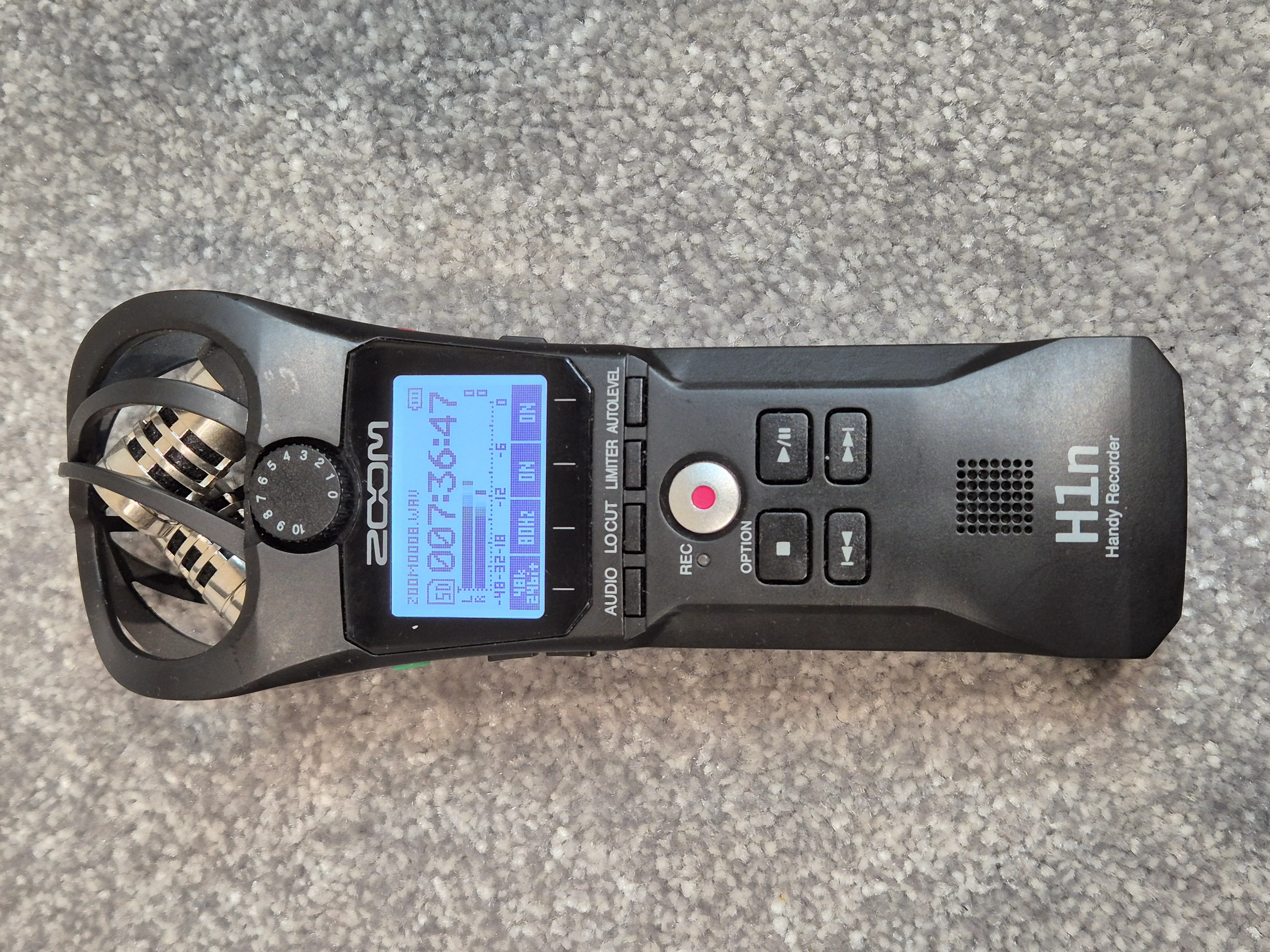 Zoom H1n - Portable High-Resolution Audio Recorder with Original Box - Image 4