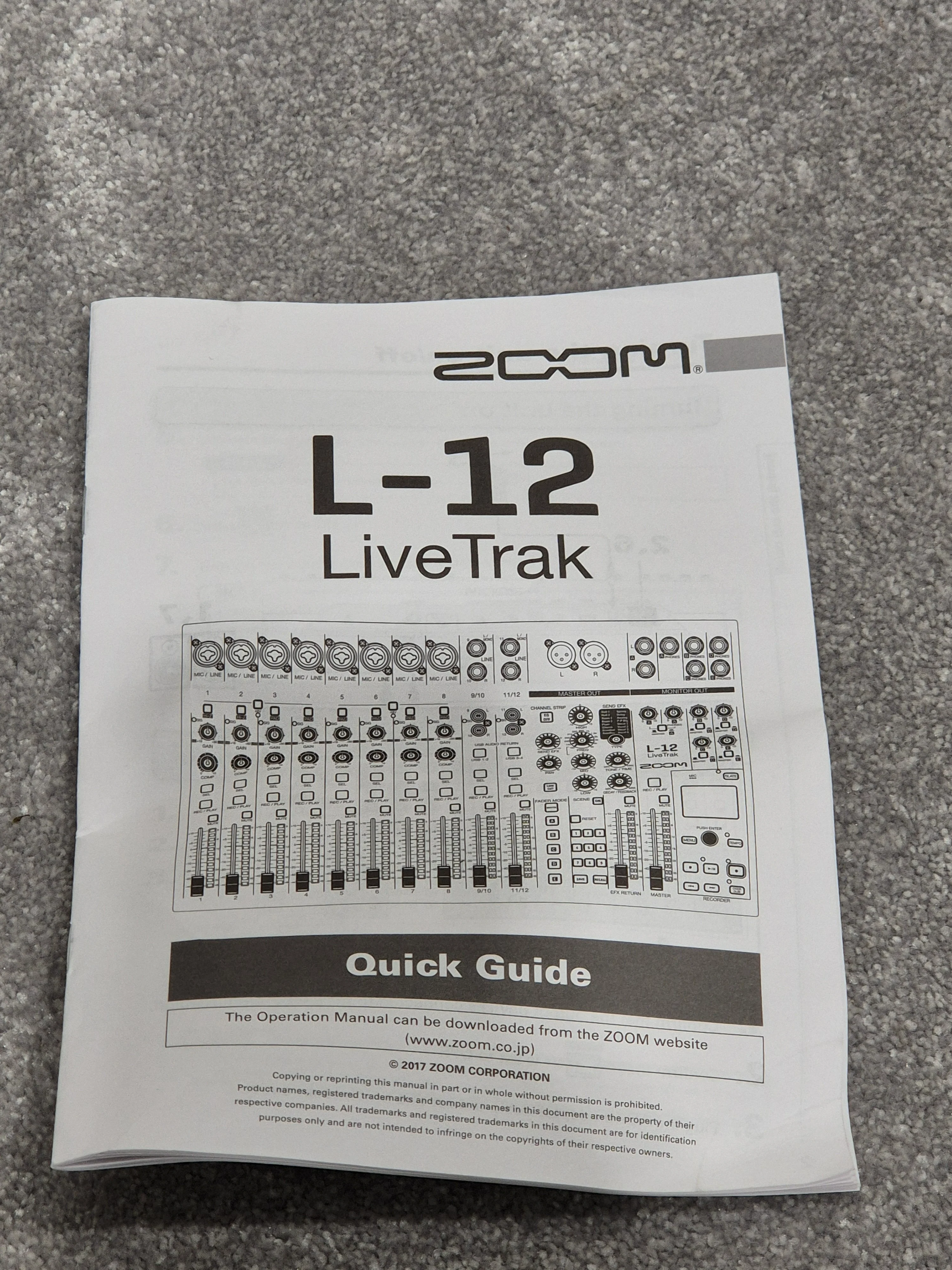 Zoom LiveTrack L12 - Digital Mixer and Multitrack Recorder w/ Original Box - Image 12