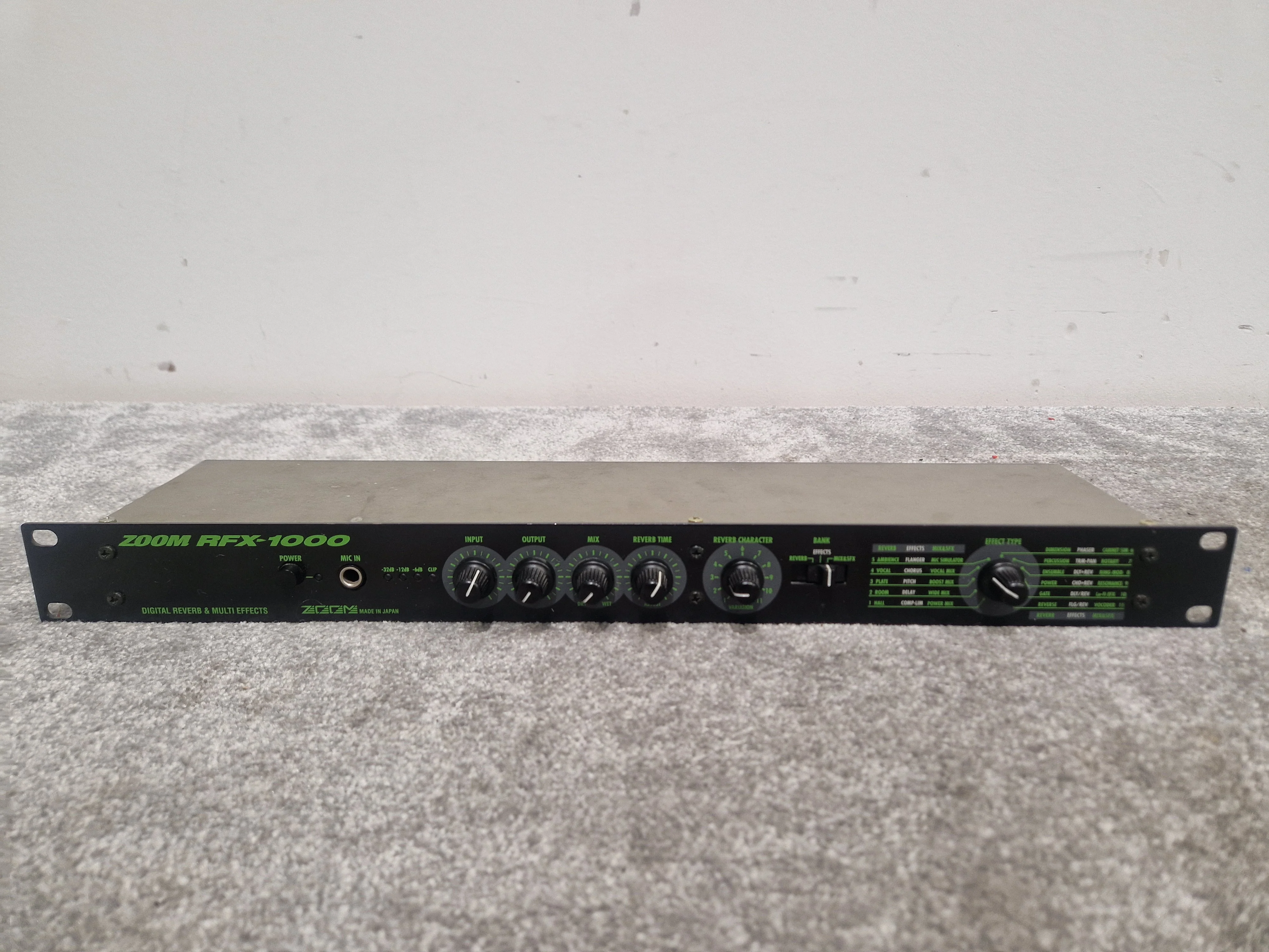 Zoom RFX-1000 - Multi-Effects Processor - Very Good - Image 2