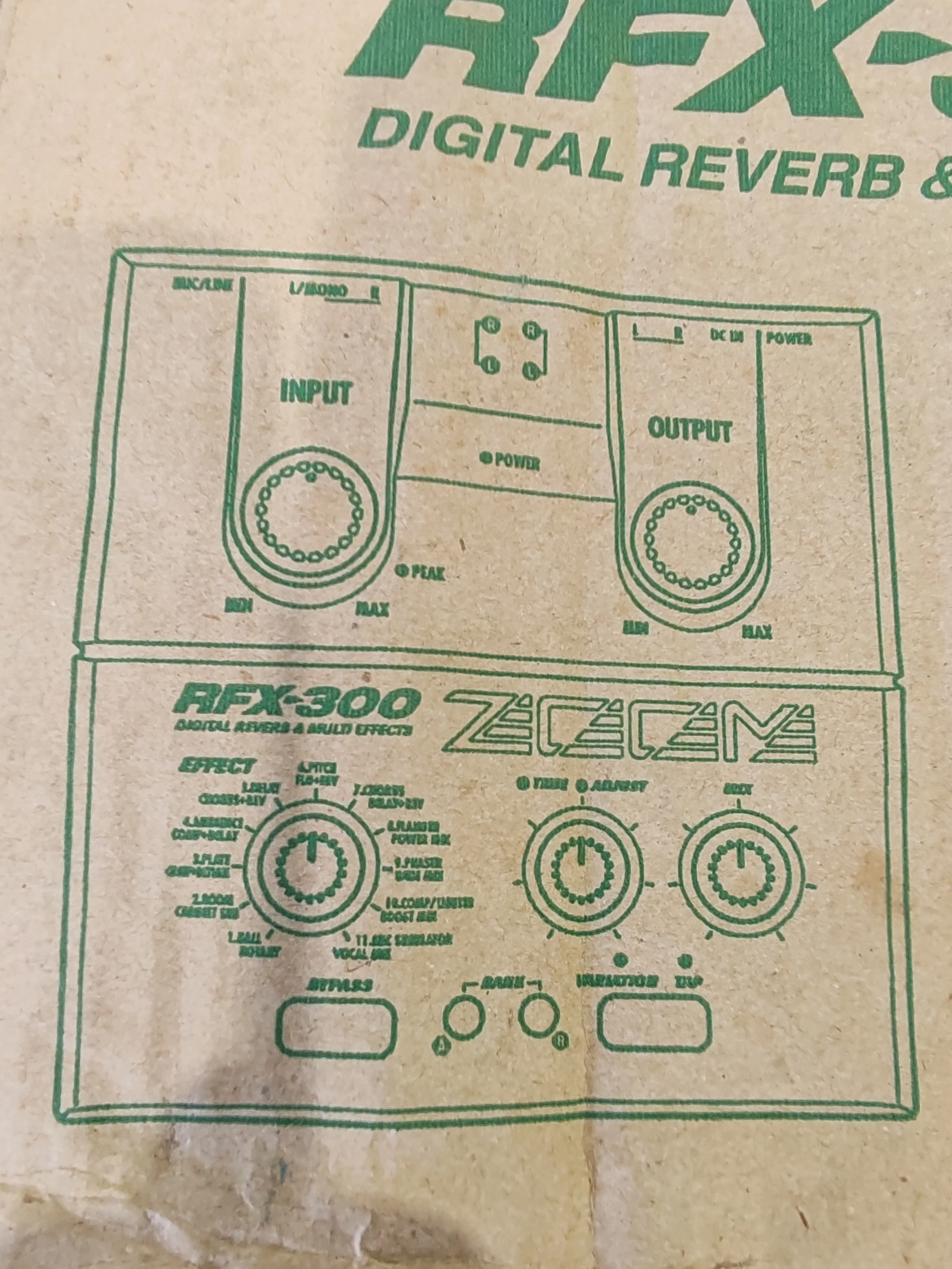 Zoom RFX-300 Multi-Effects Processor – Excellent Condition w/ Original Box - Image 14